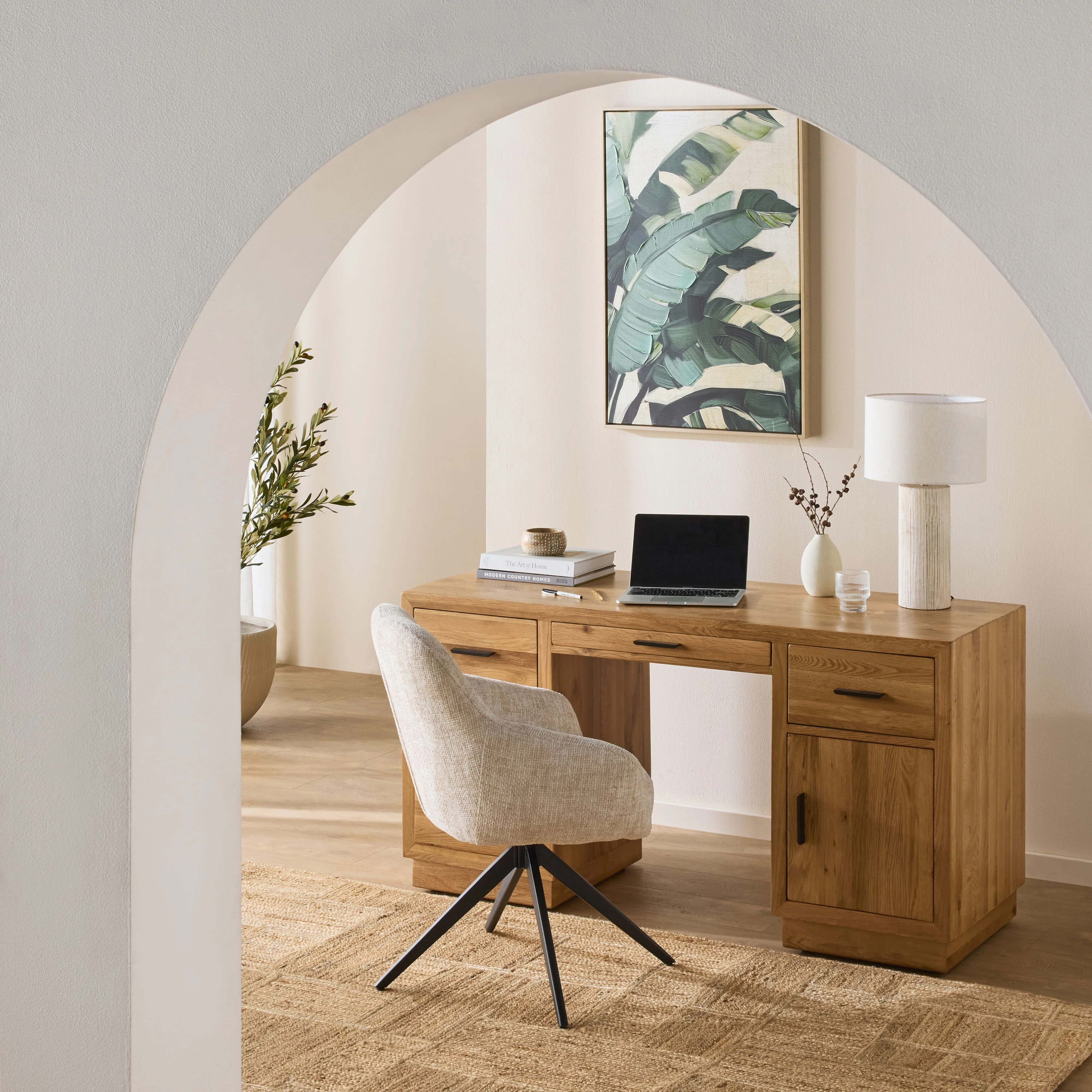 Oakdale Double Pedestal Desk - Image 9