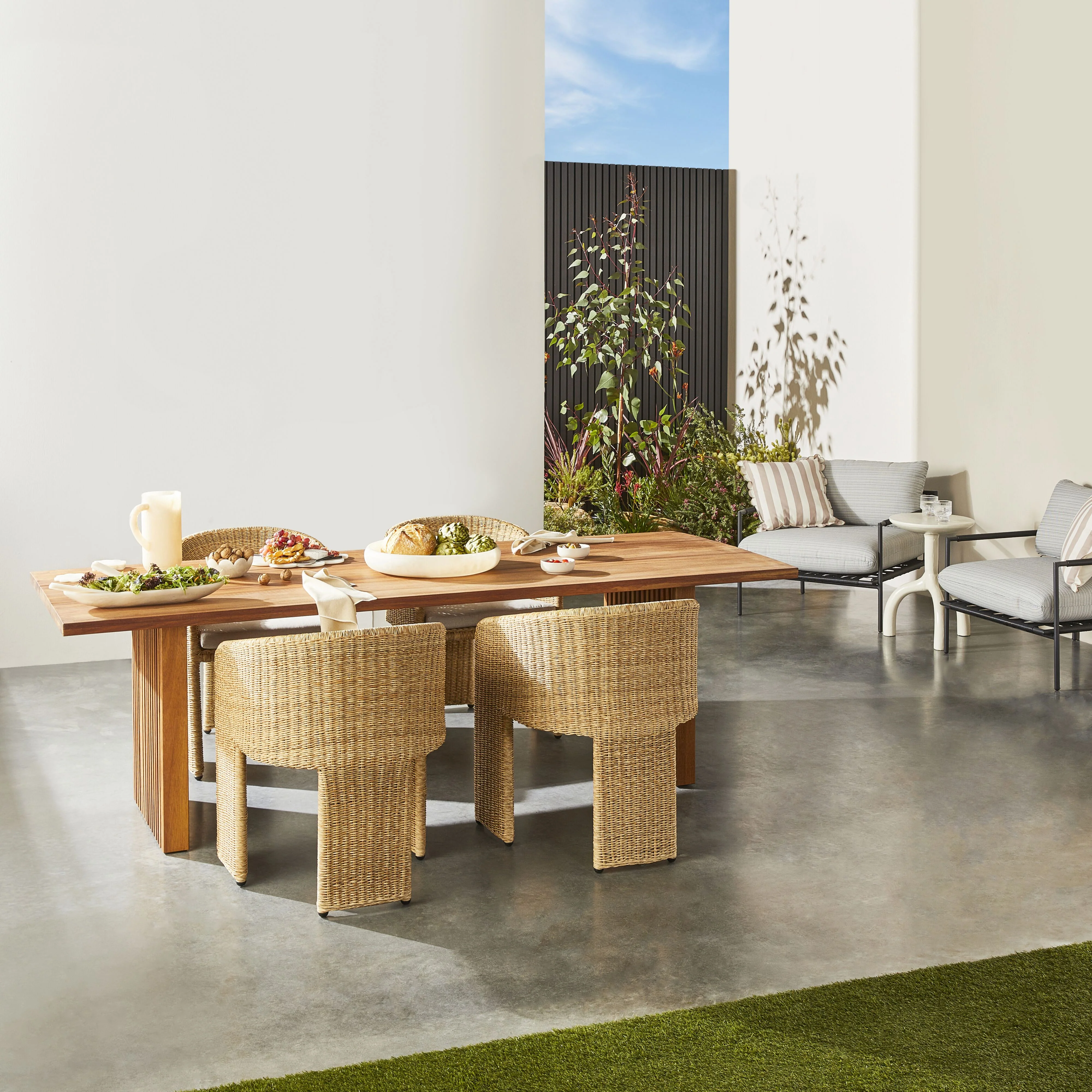 Oakey Outdoor Dining Table 240cm - Image 6