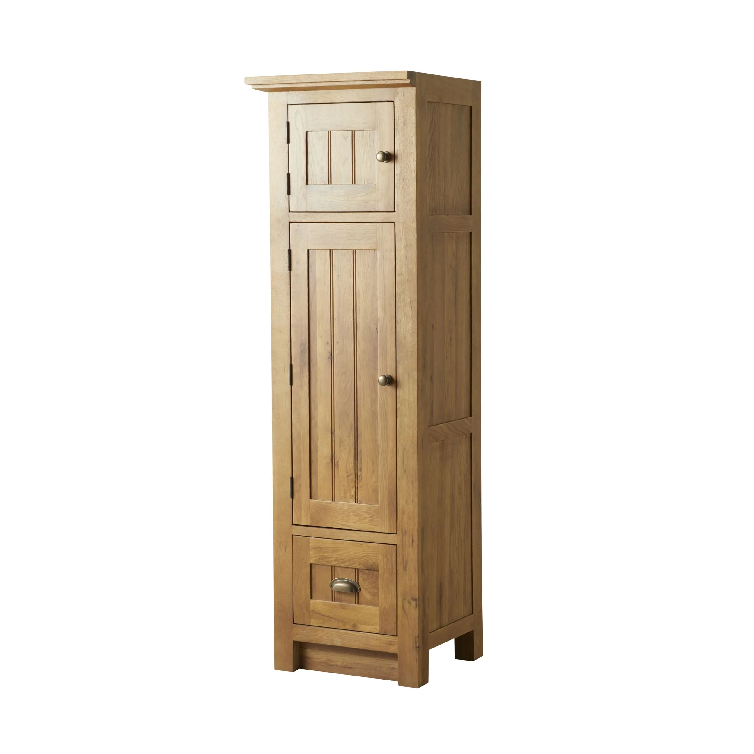 Oakford Larder Side Cabinet Left 550x485x1800mm - Image 2