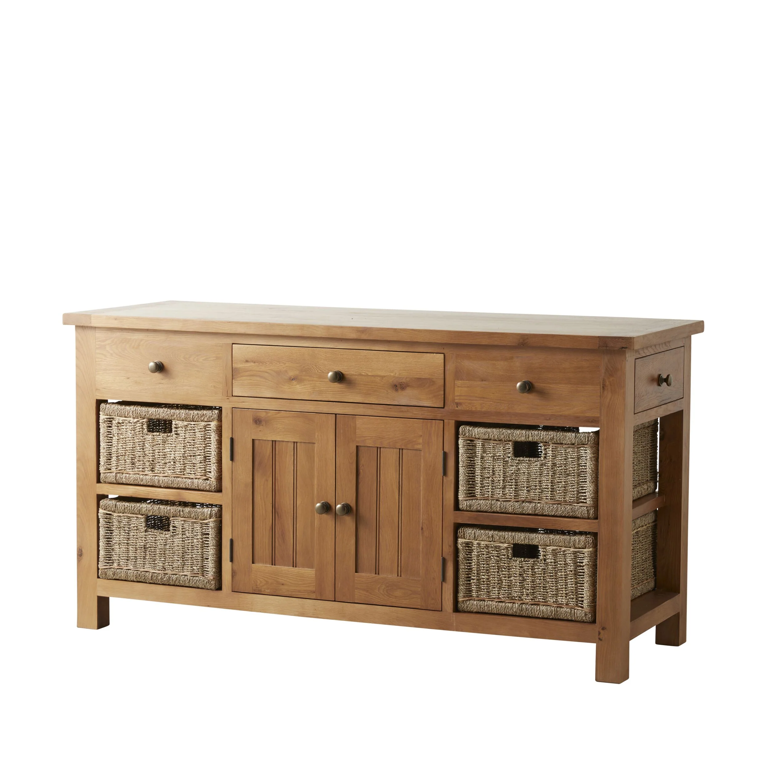 Oakford Workbench - Oak Timber Top 168 x 62 x 90cm - Image 2