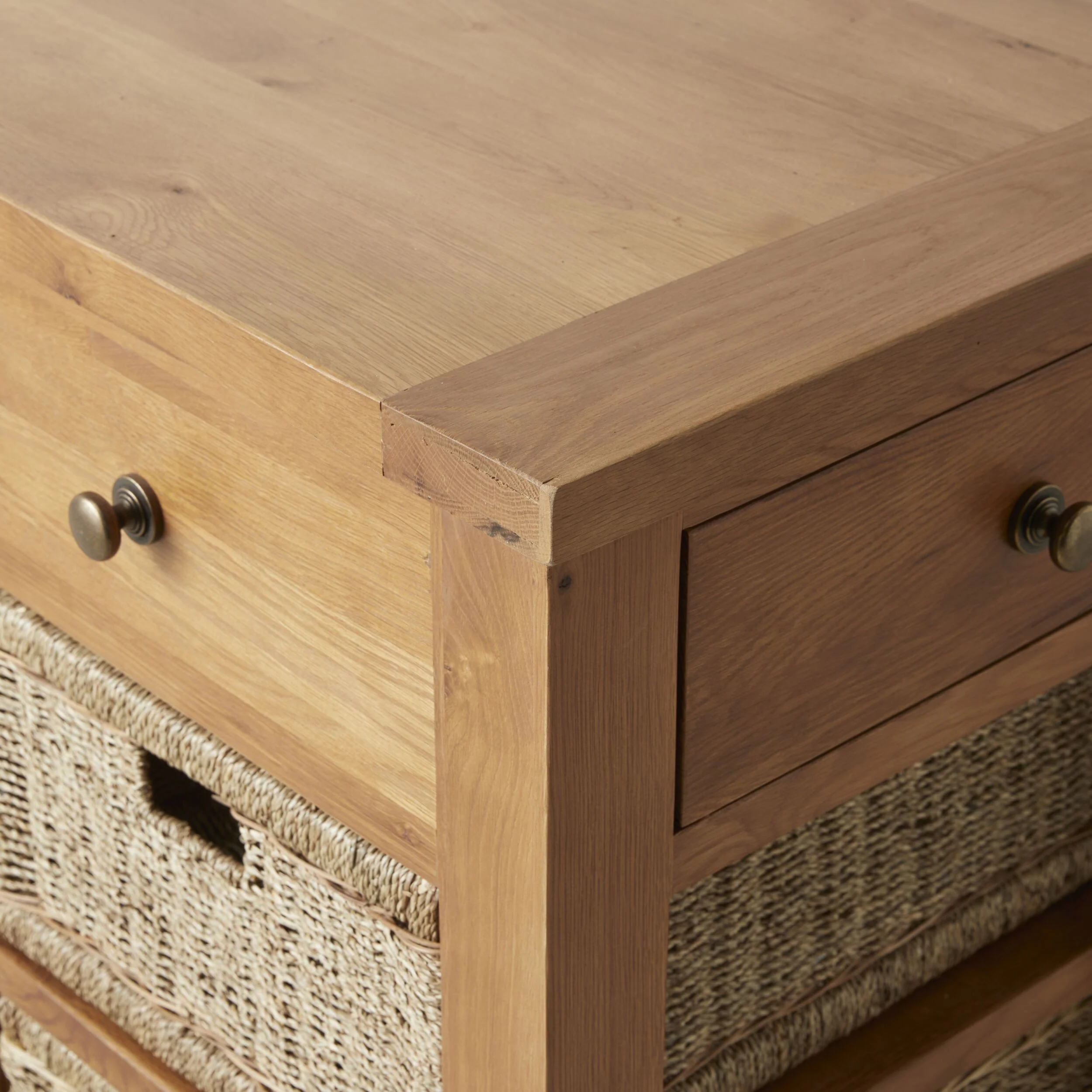 Oakford Workbench - Oak Timber Top 168 x 62 x 90cm - Image 4