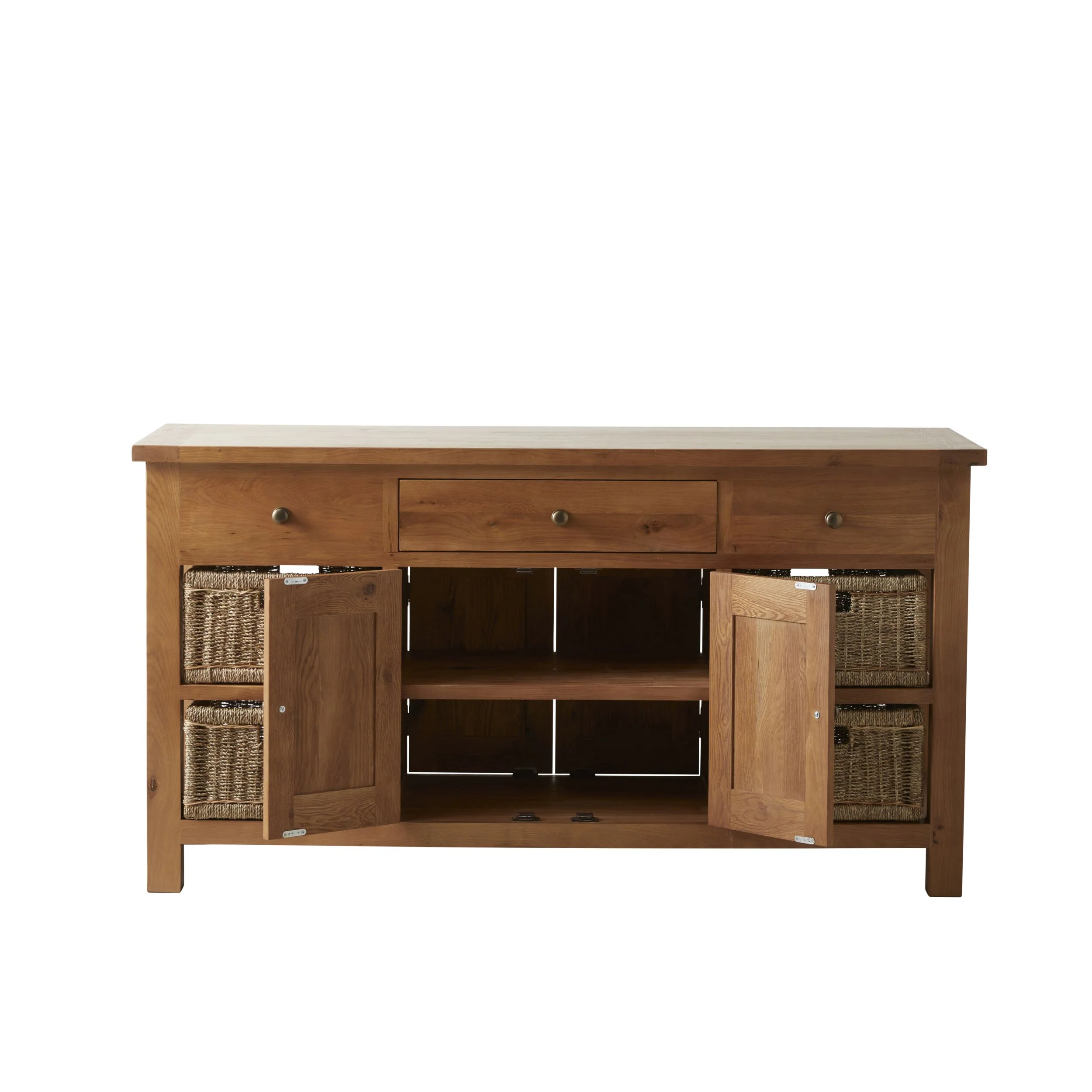 Oakford Workbench - Oak Timber Top 168 x 62 x 90cm - Image 6