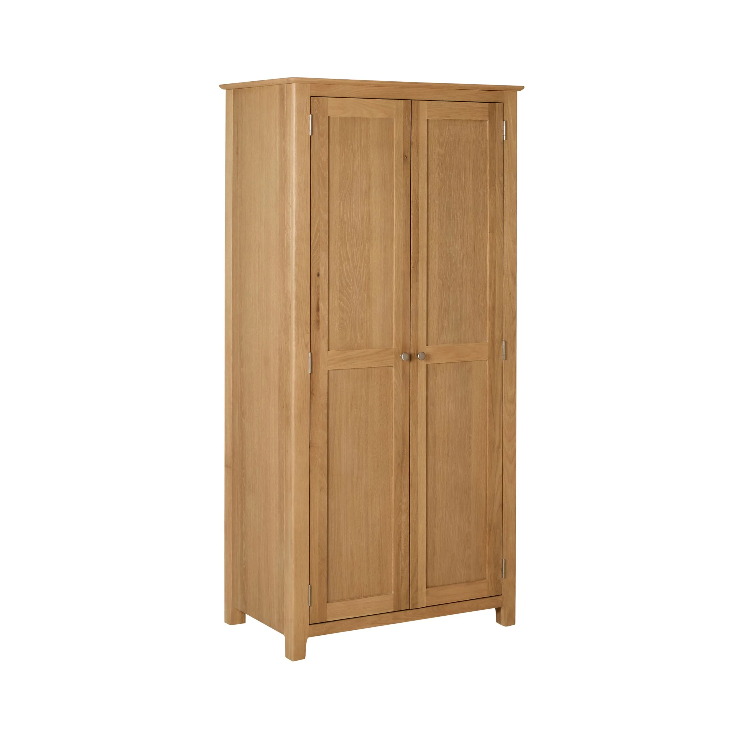 Oakridge 2 Door Wardrobe Light Oak - Image 2