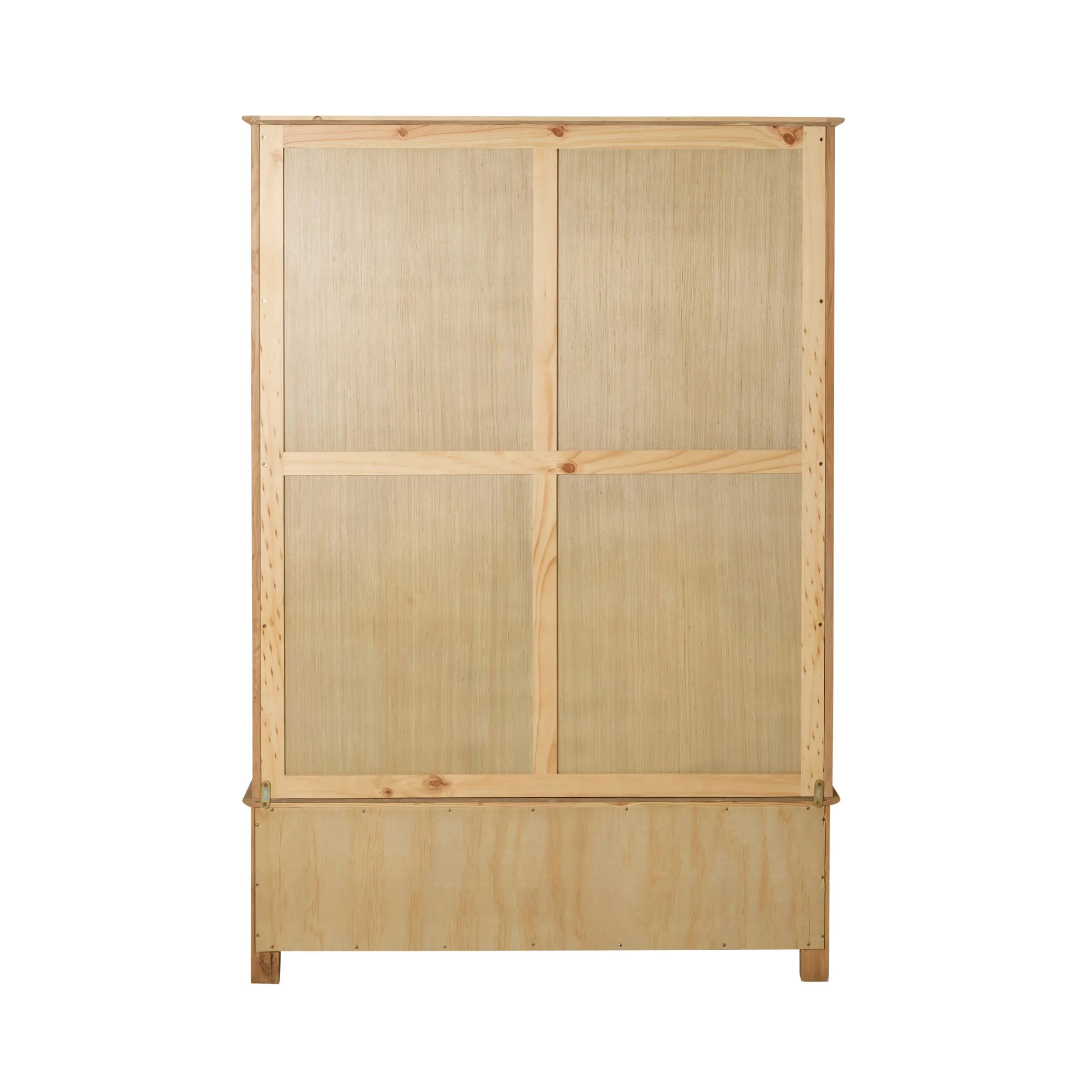 Oakridge 2 Drawer 3 Door Wardrobe Light Oak - Image 5
