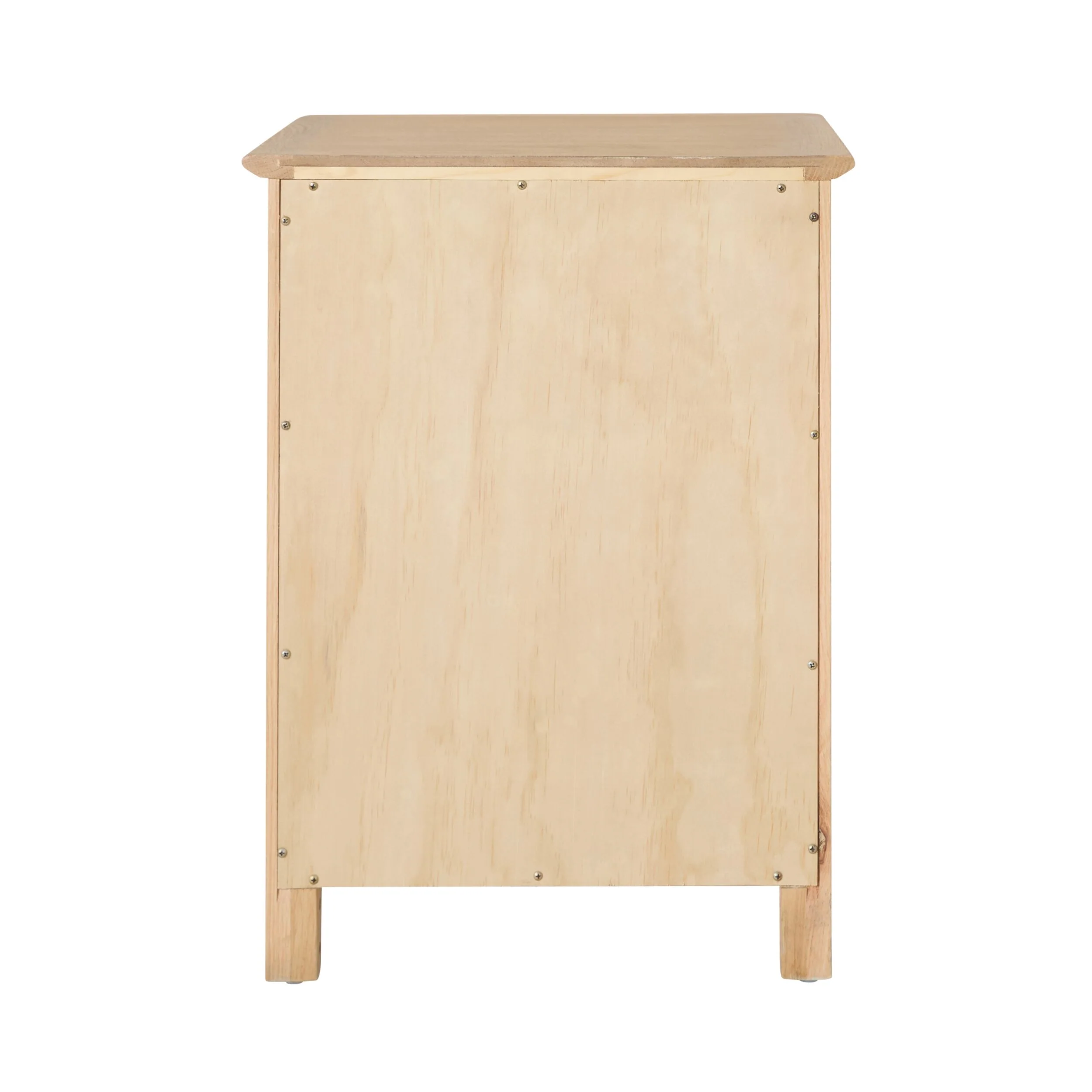 Oakridge 3 Drawer Bedside Light Oak - Image 5