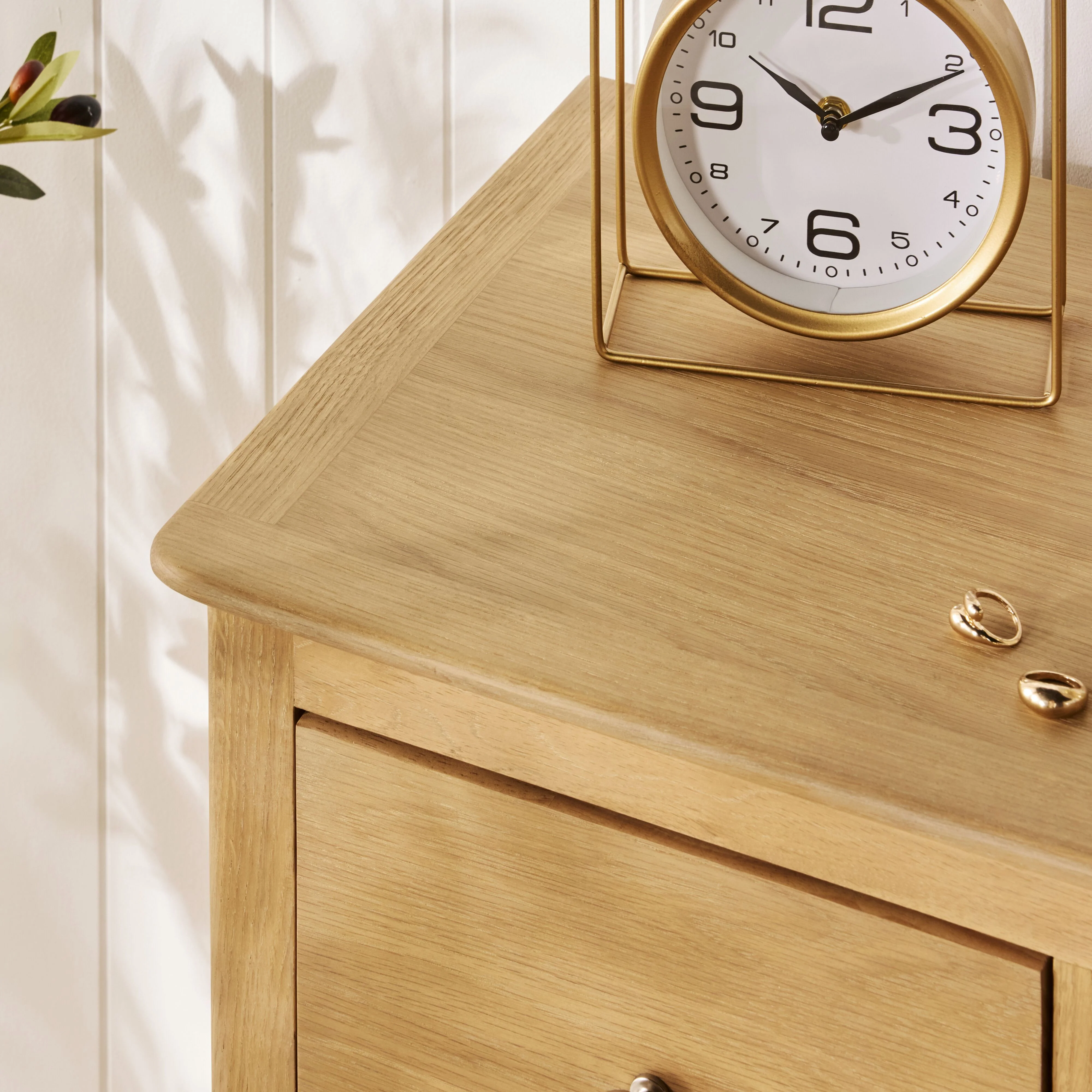 Oakridge 5 Drawer Chest Light Oak - Image 10