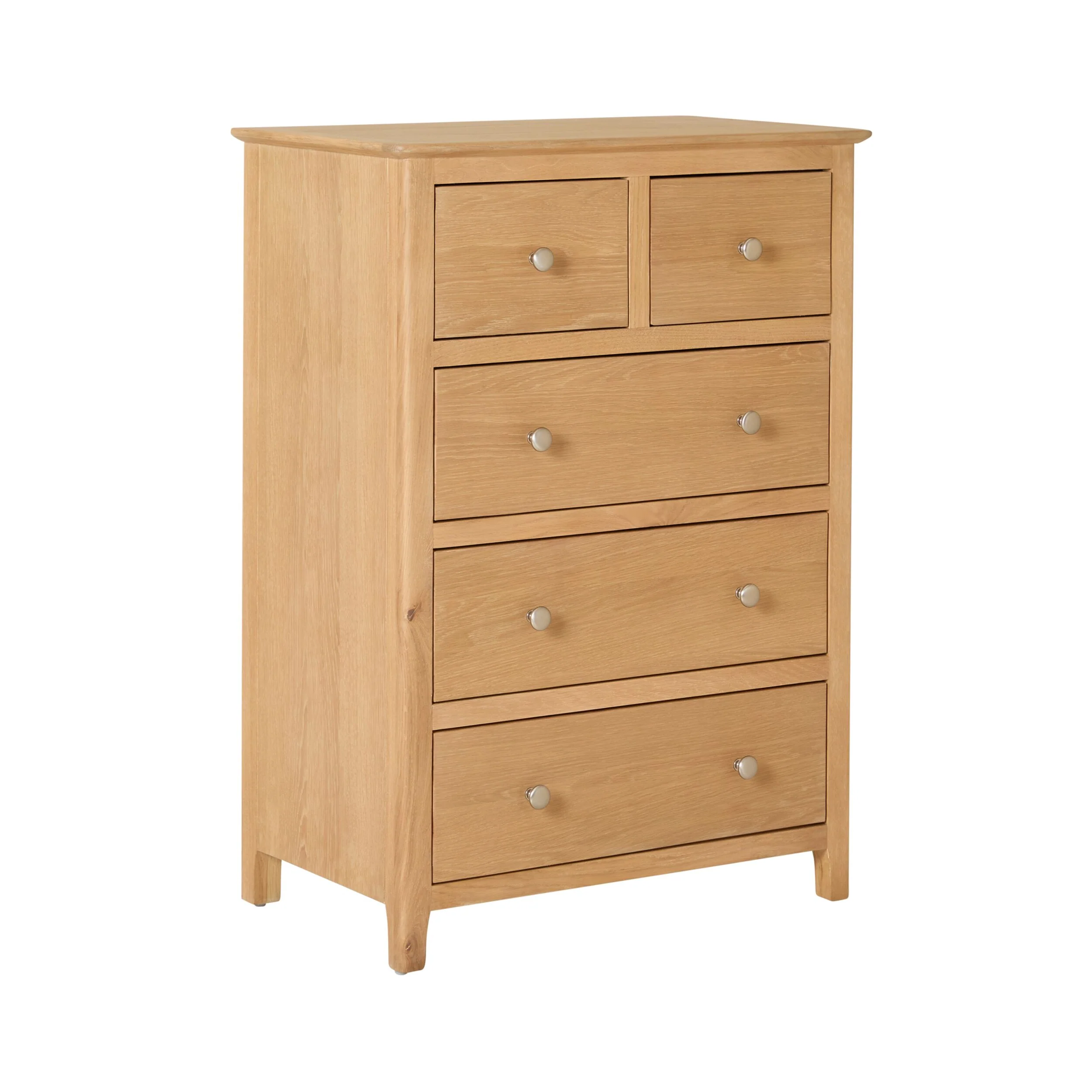 Oakridge 5 Drawer Chest Light Oak - Image 2