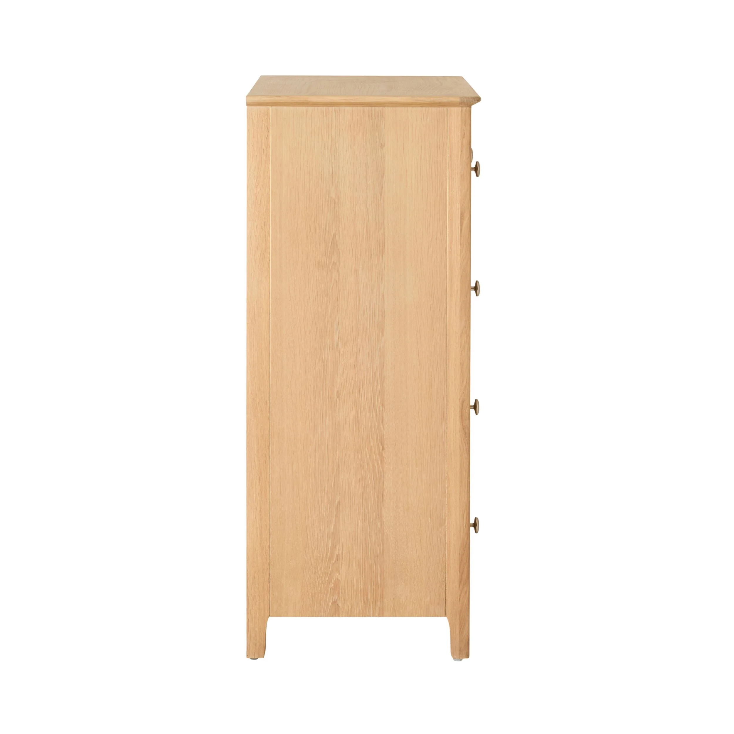 Oakridge 5 Drawer Chest Light Oak - Image 4