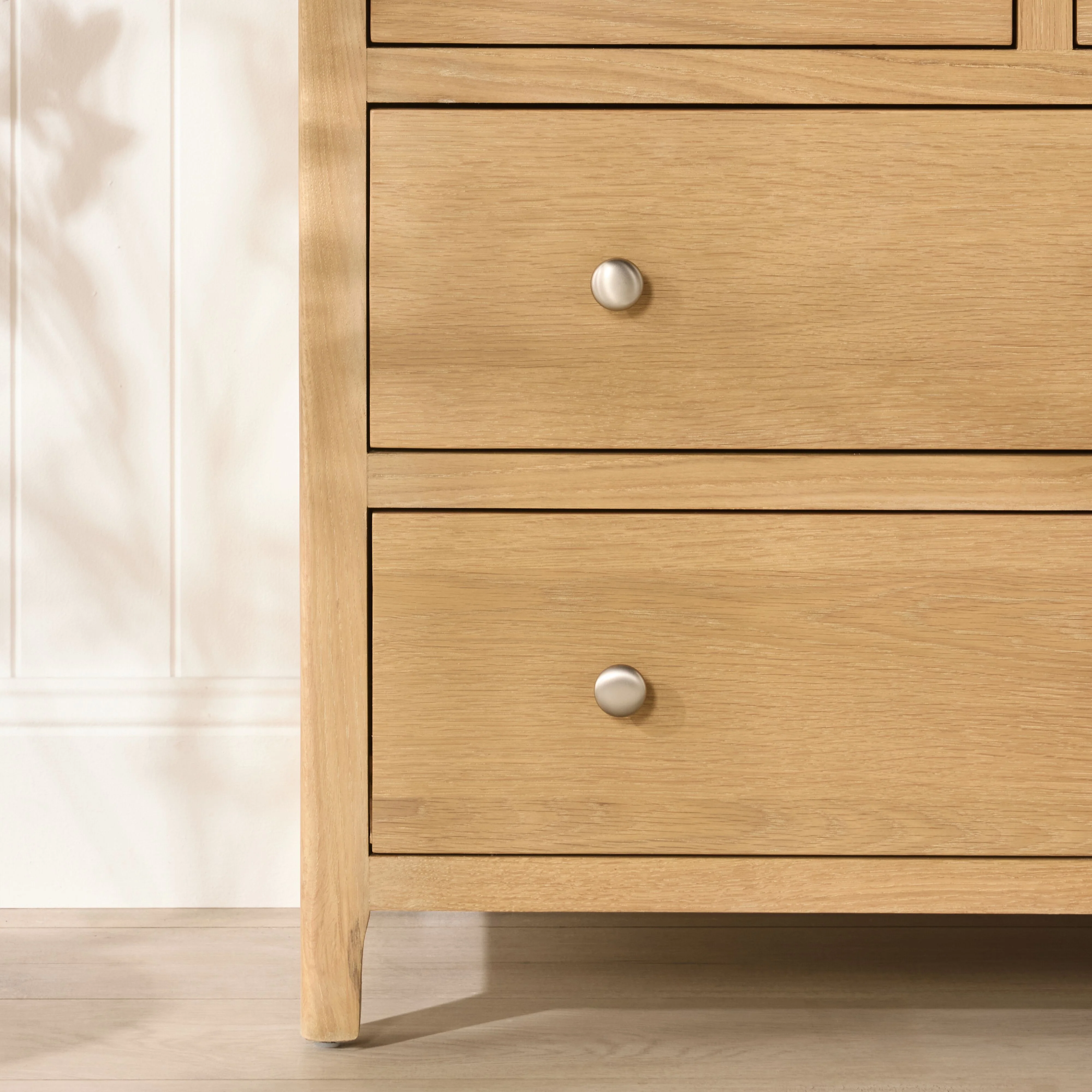 Oakridge 7 Drawer Chest Light Oak - Image 11