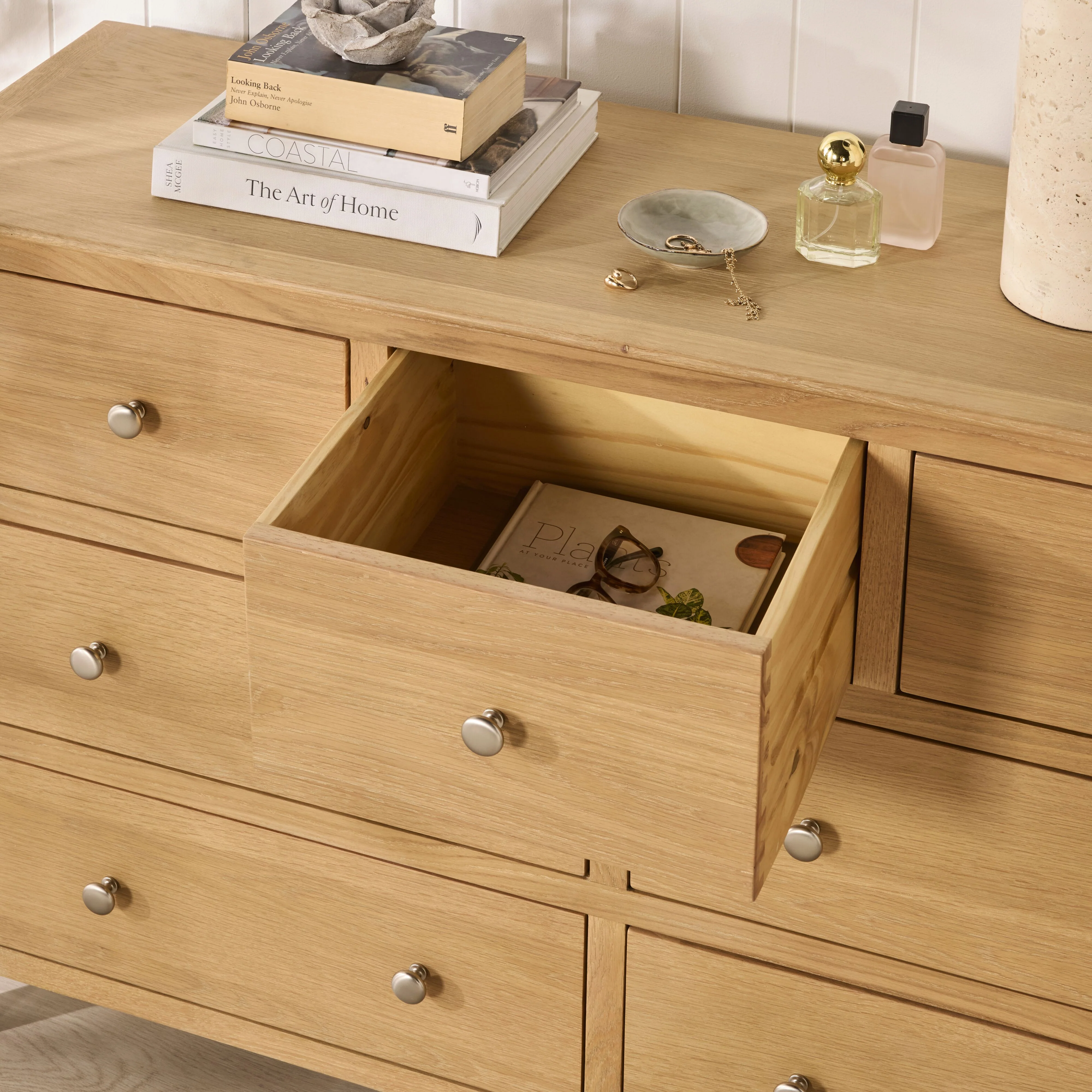 Oakridge 7 Drawer Chest Light Oak - Image 12