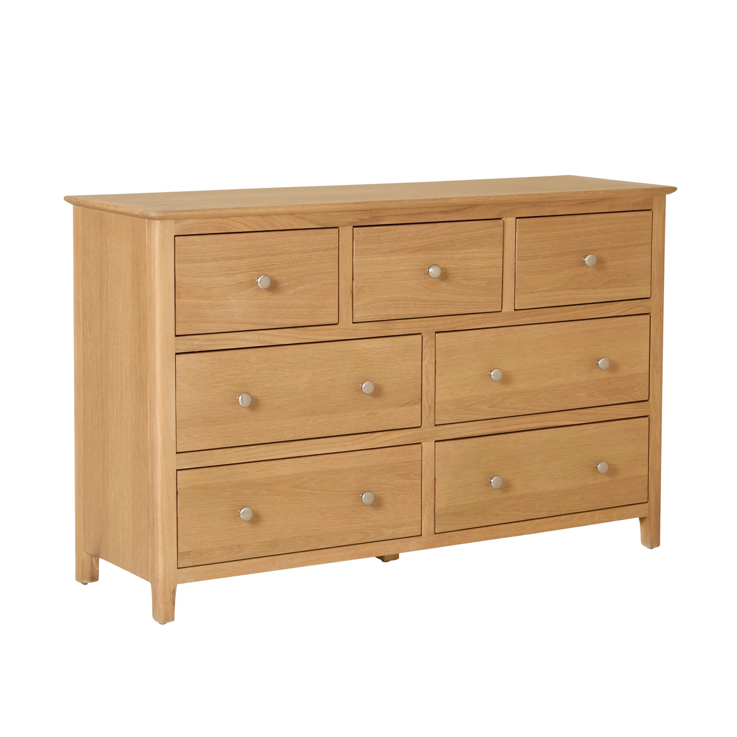 Oakridge 7 Drawer Chest Light Oak - Image 2
