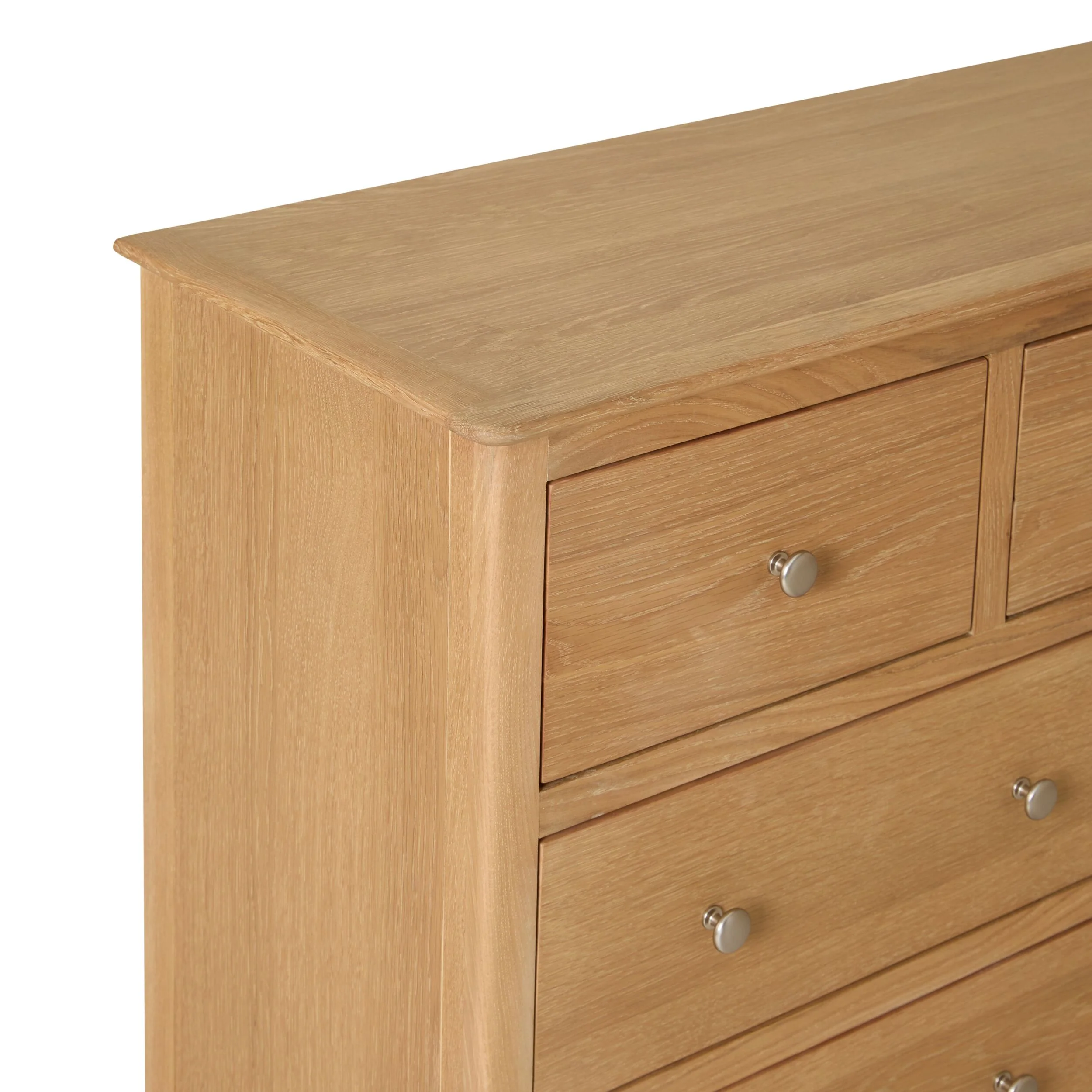 Oakridge 7 Drawer Chest Light Oak - Image 6