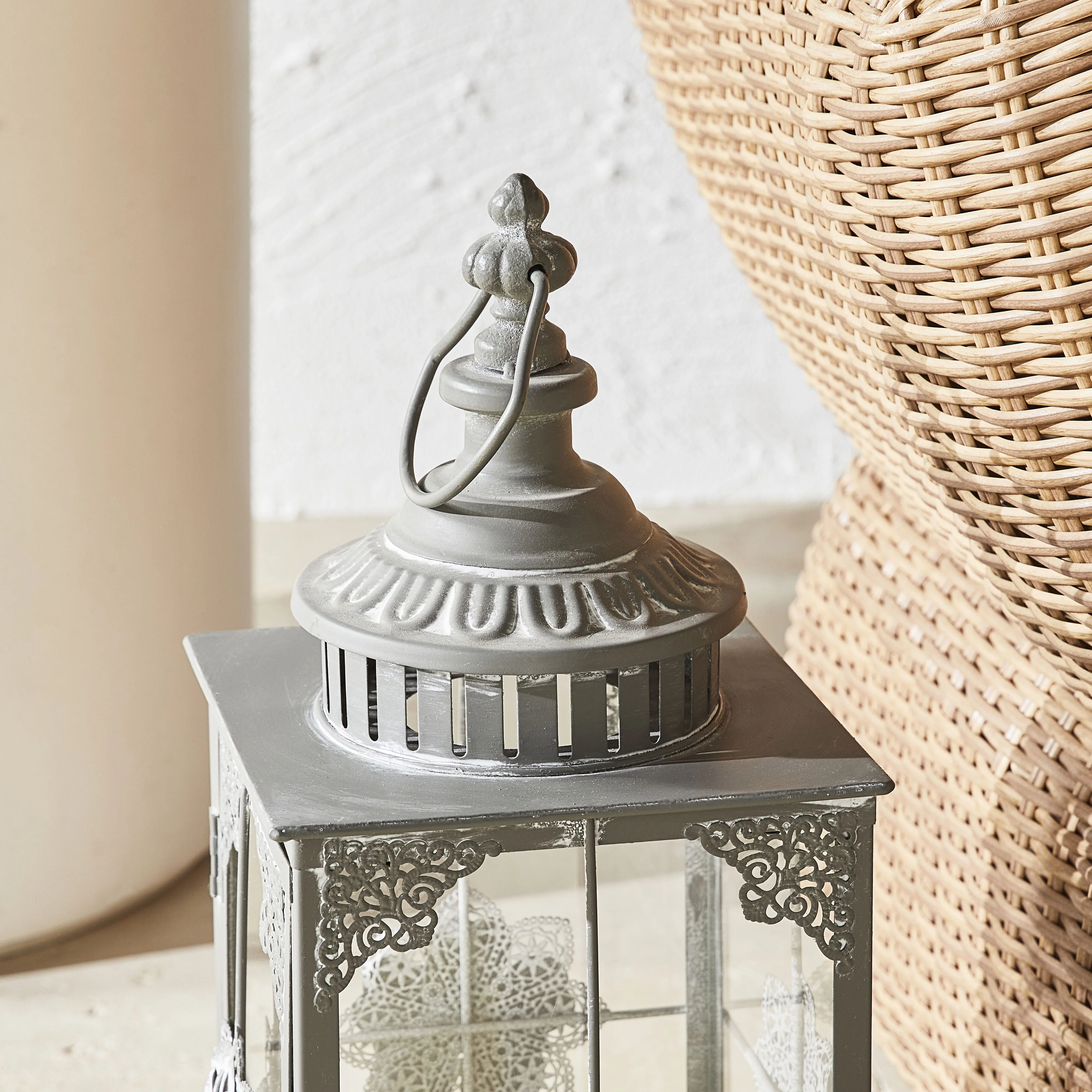 Odisha Flower Lantern 20x20x53cm - Image 4