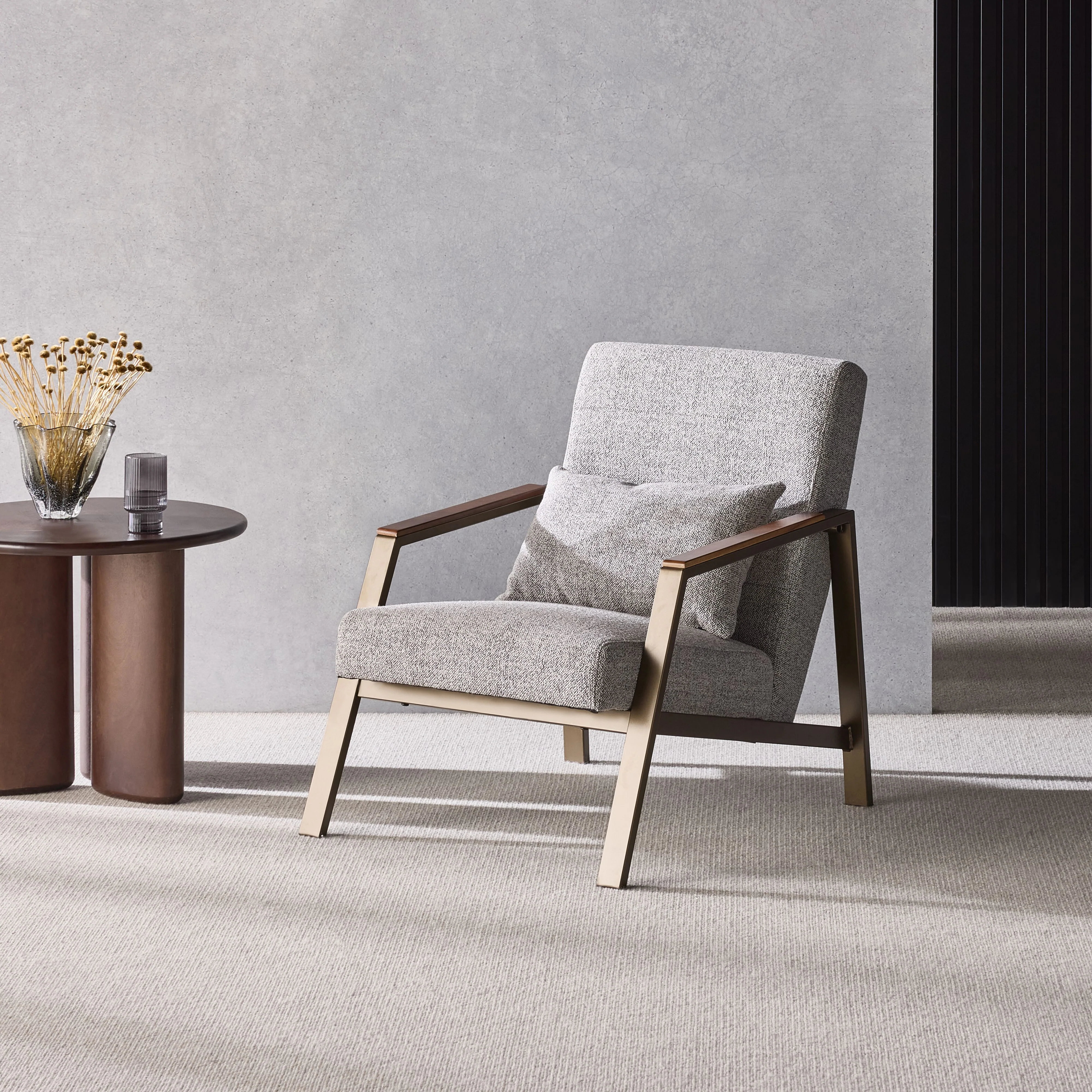 Ollie Occasional Chair Boucle Granite - Image 7