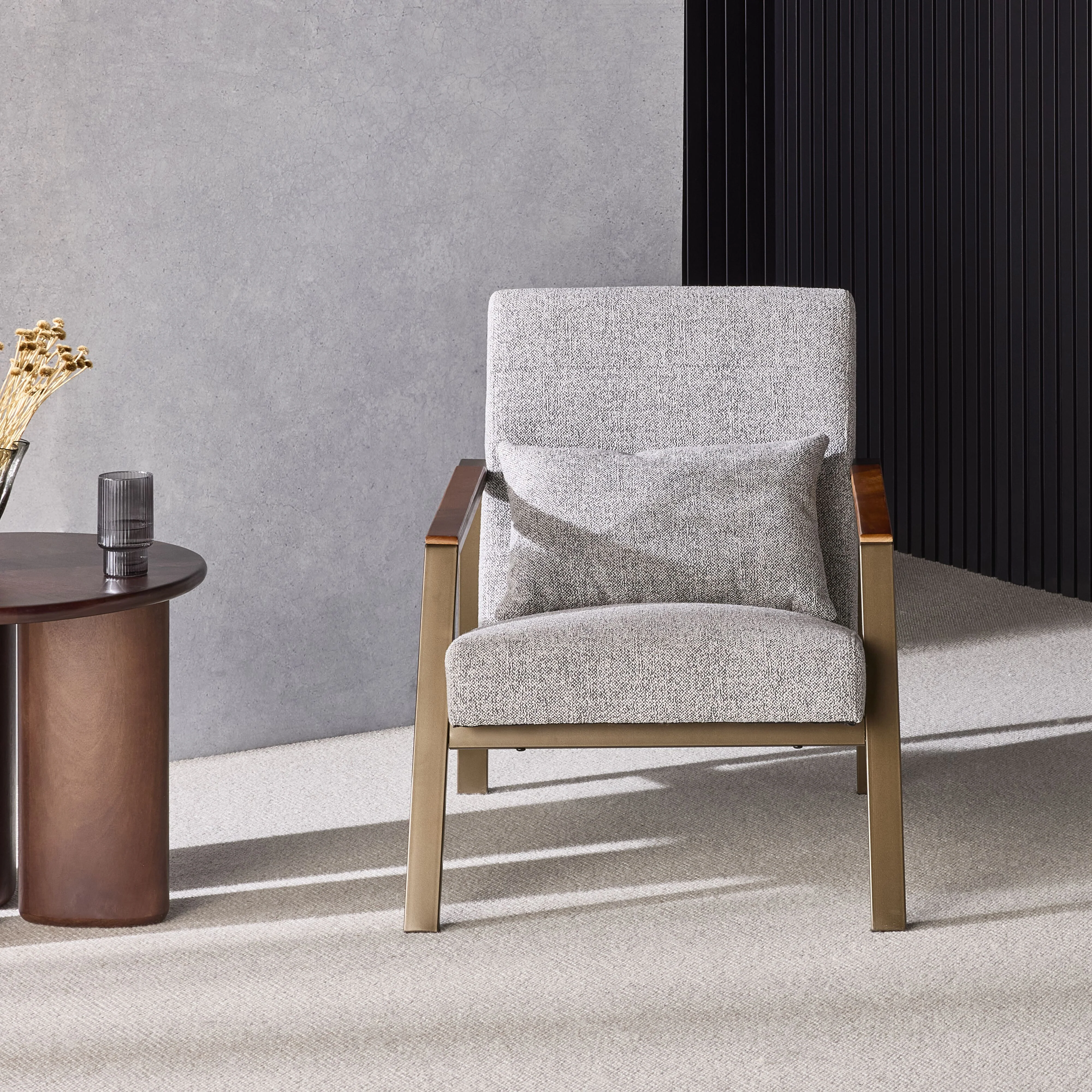 Ollie Occasional Chair Boucle Granite - Image 8
