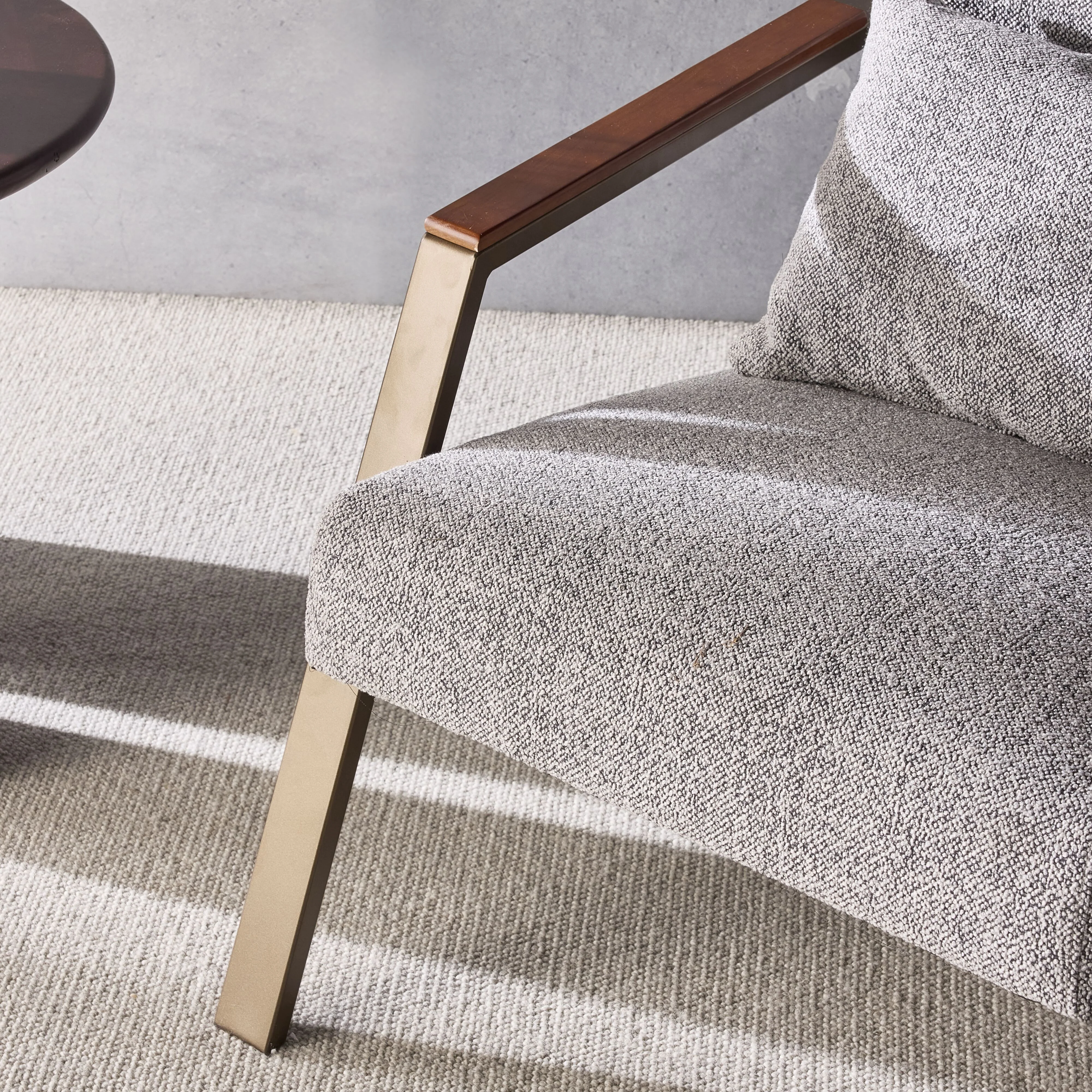 Ollie Occasional Chair Boucle Granite - Image 9