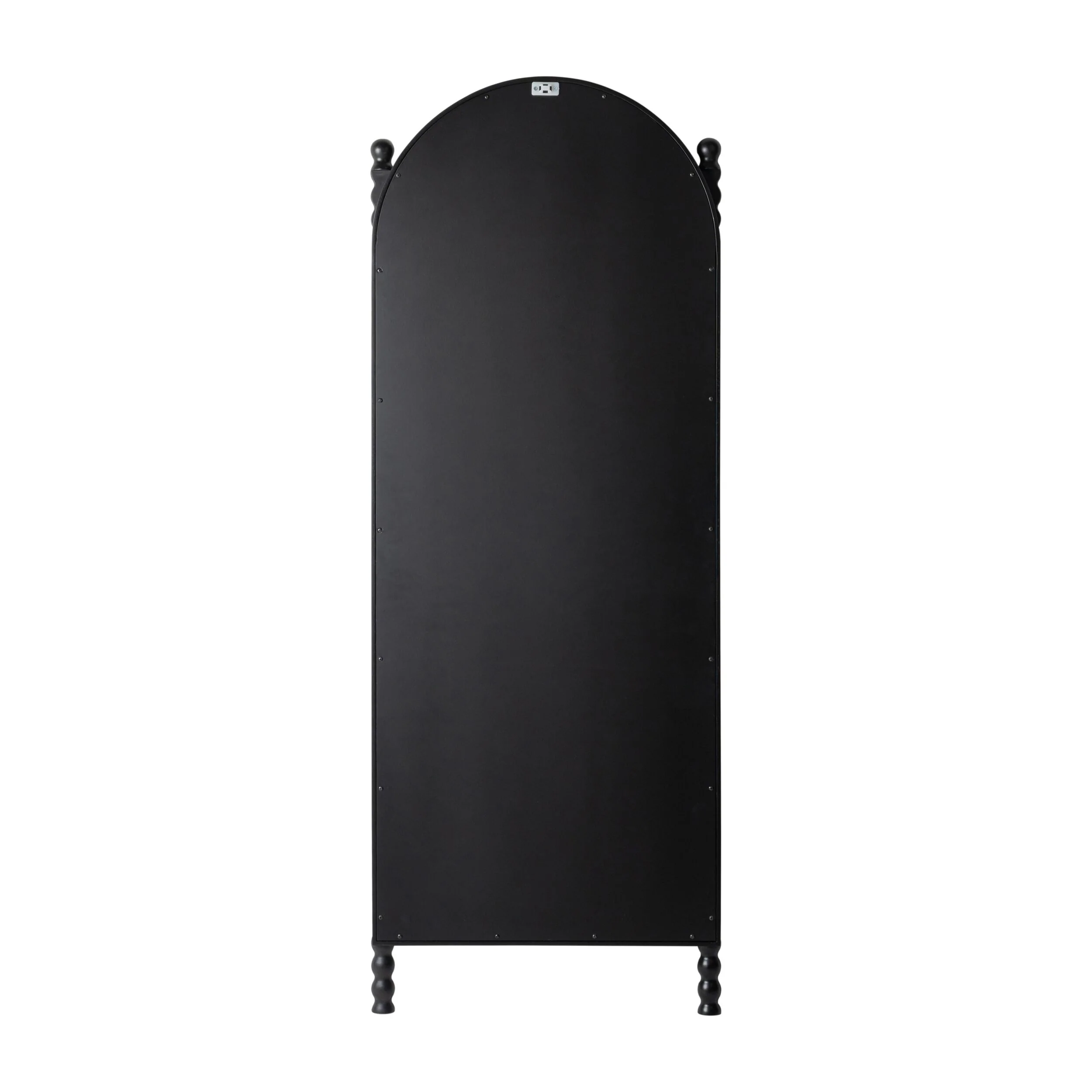 Orla Bobbin Floor Mirror Black - Image 3