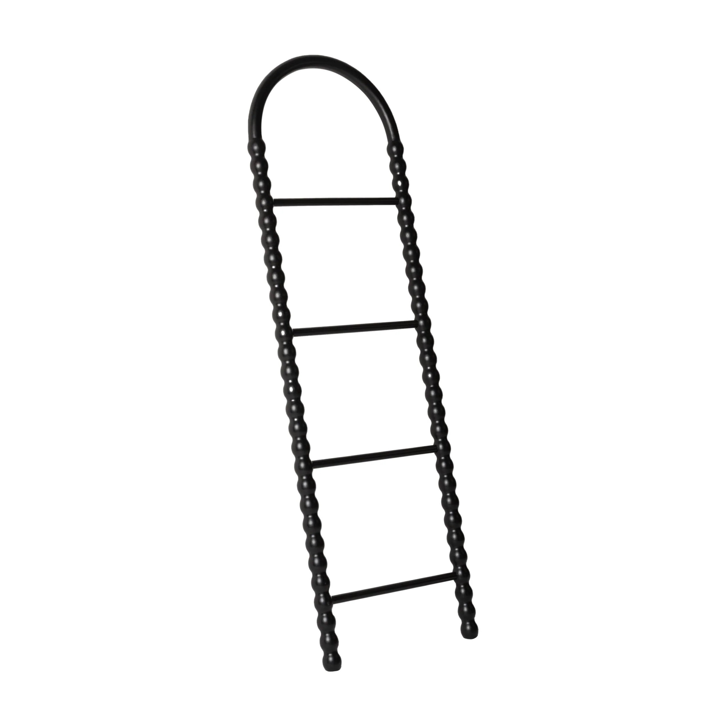 Orla Bobbin Towel Ladder Black - Image 2