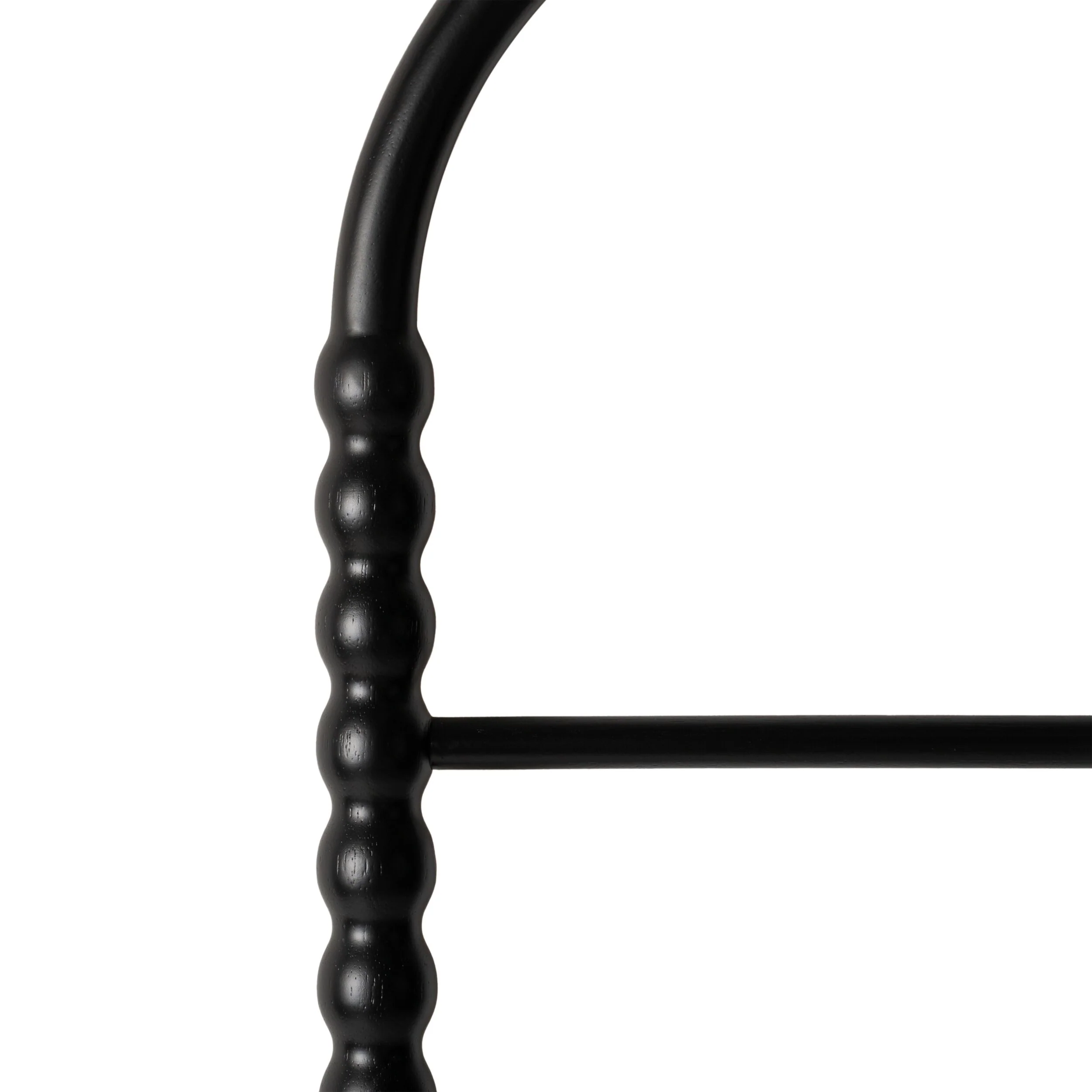 Orla Bobbin Towel Ladder Black - Image 3