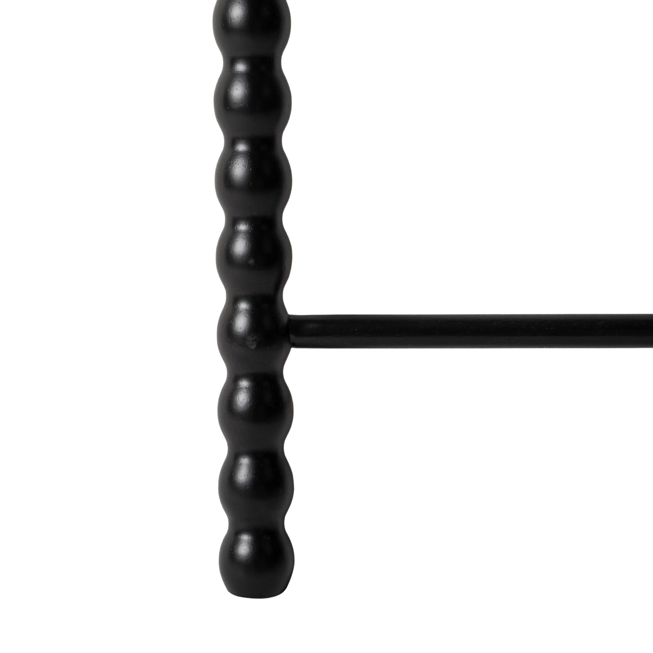 Orla Bobbin Towel Ladder Black - Image 4