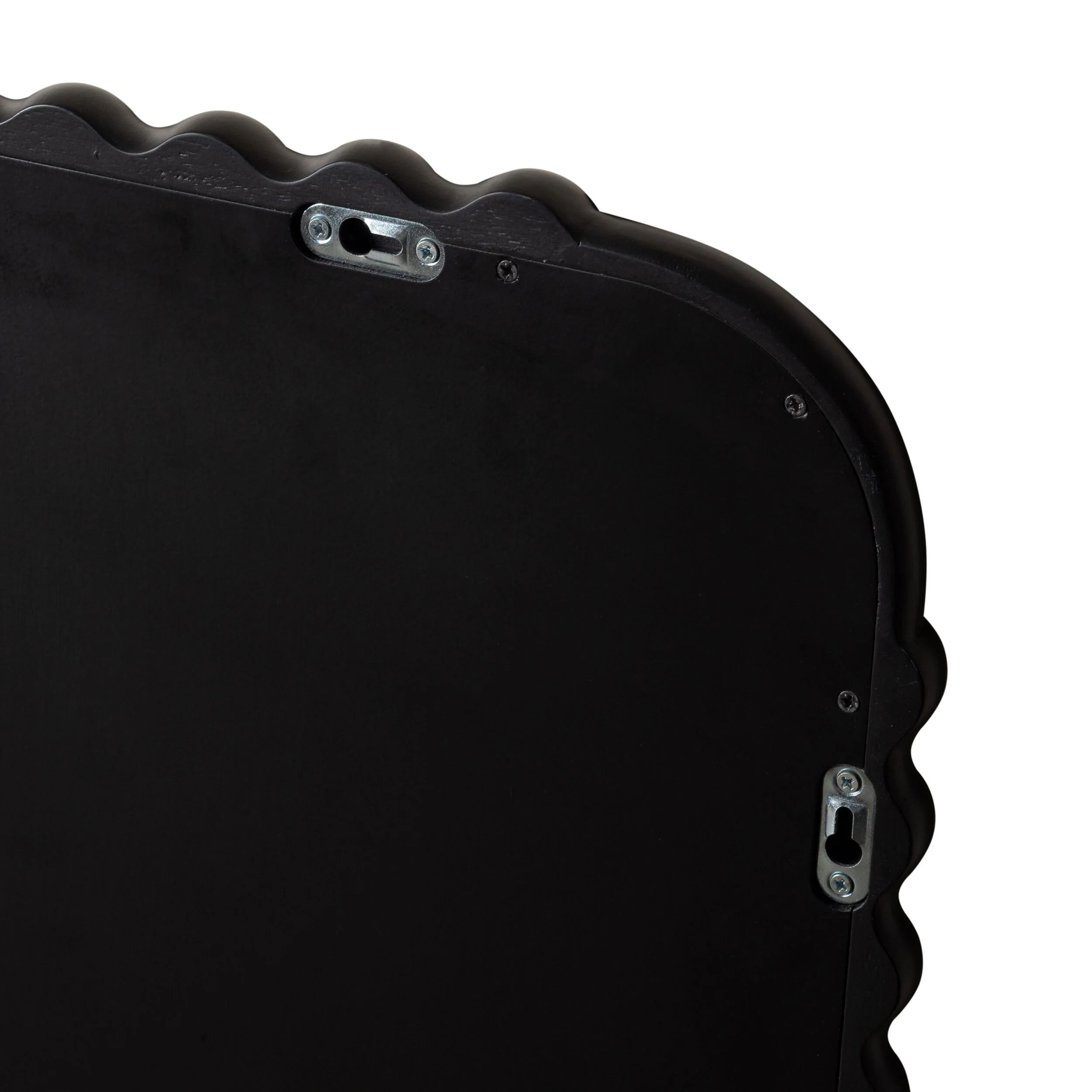 Orla Bobbin Wall Mirror Black - Image 4