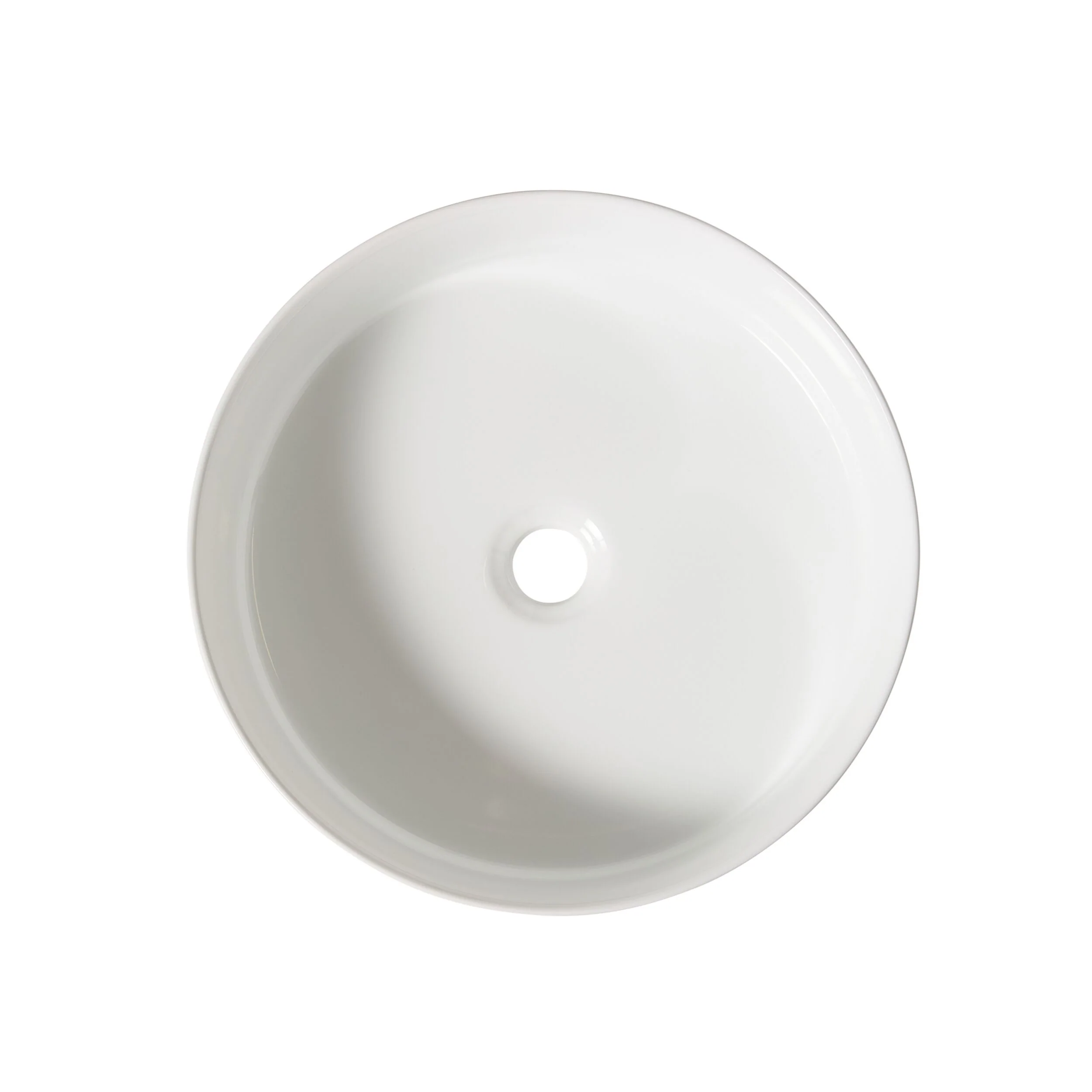 Orson Round Ceramic Basin 410x410x120mm - Image 4