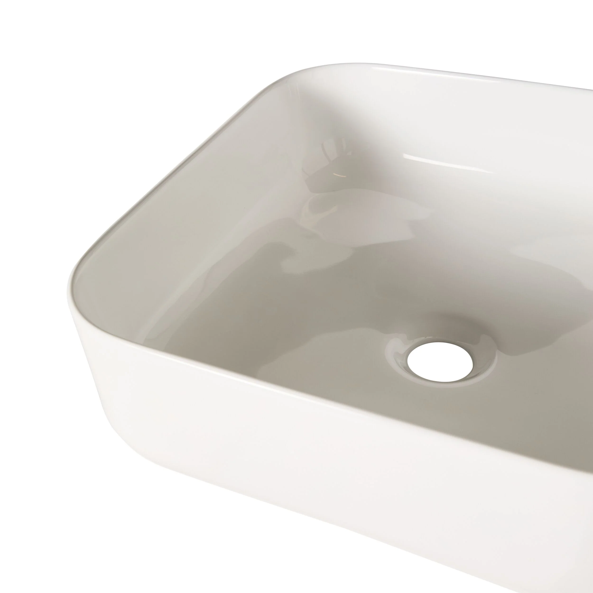 Orson Square Ceramic Basin 390x390x135mm - Image 3