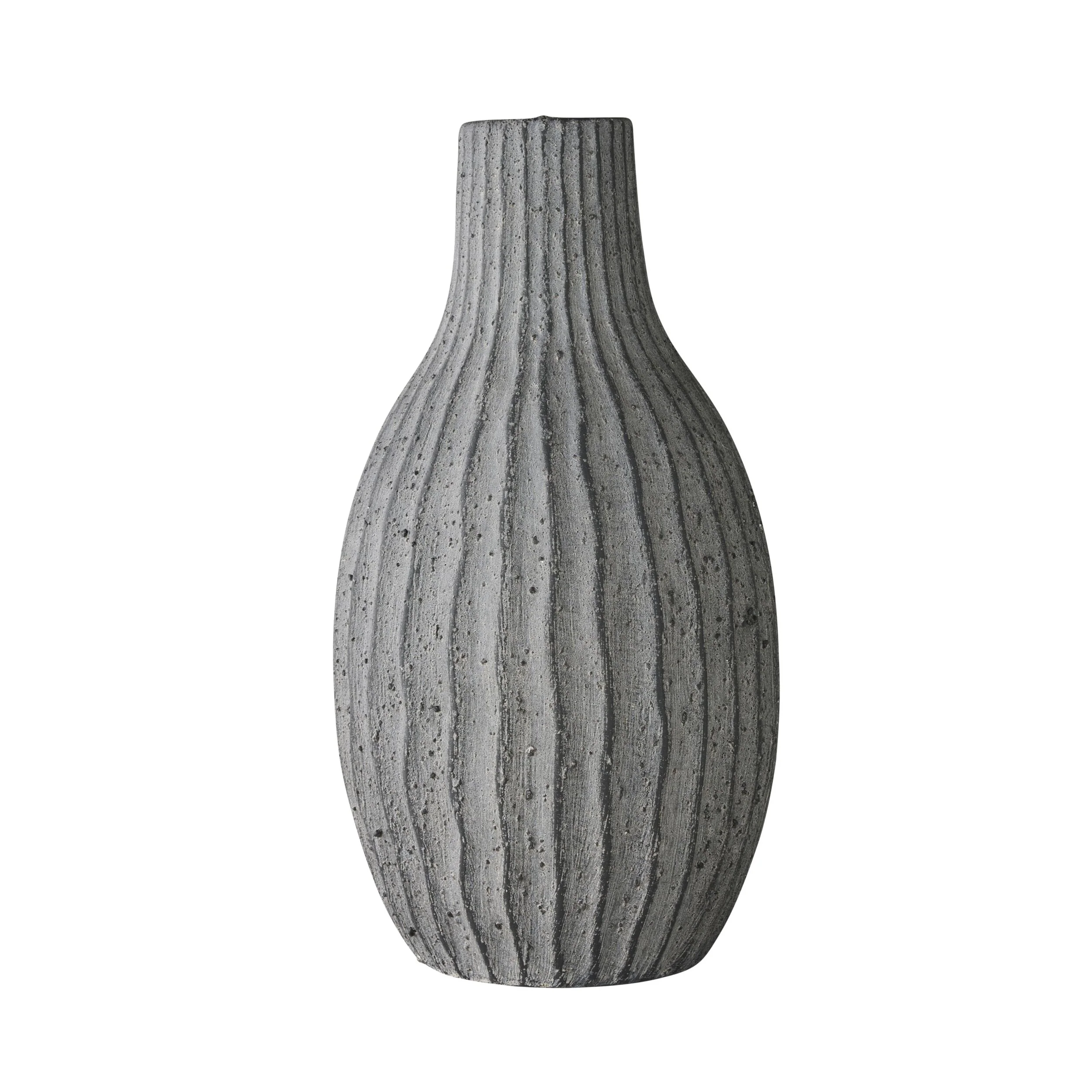 Ortiz Ribbed Ceramic Vase - Image 2