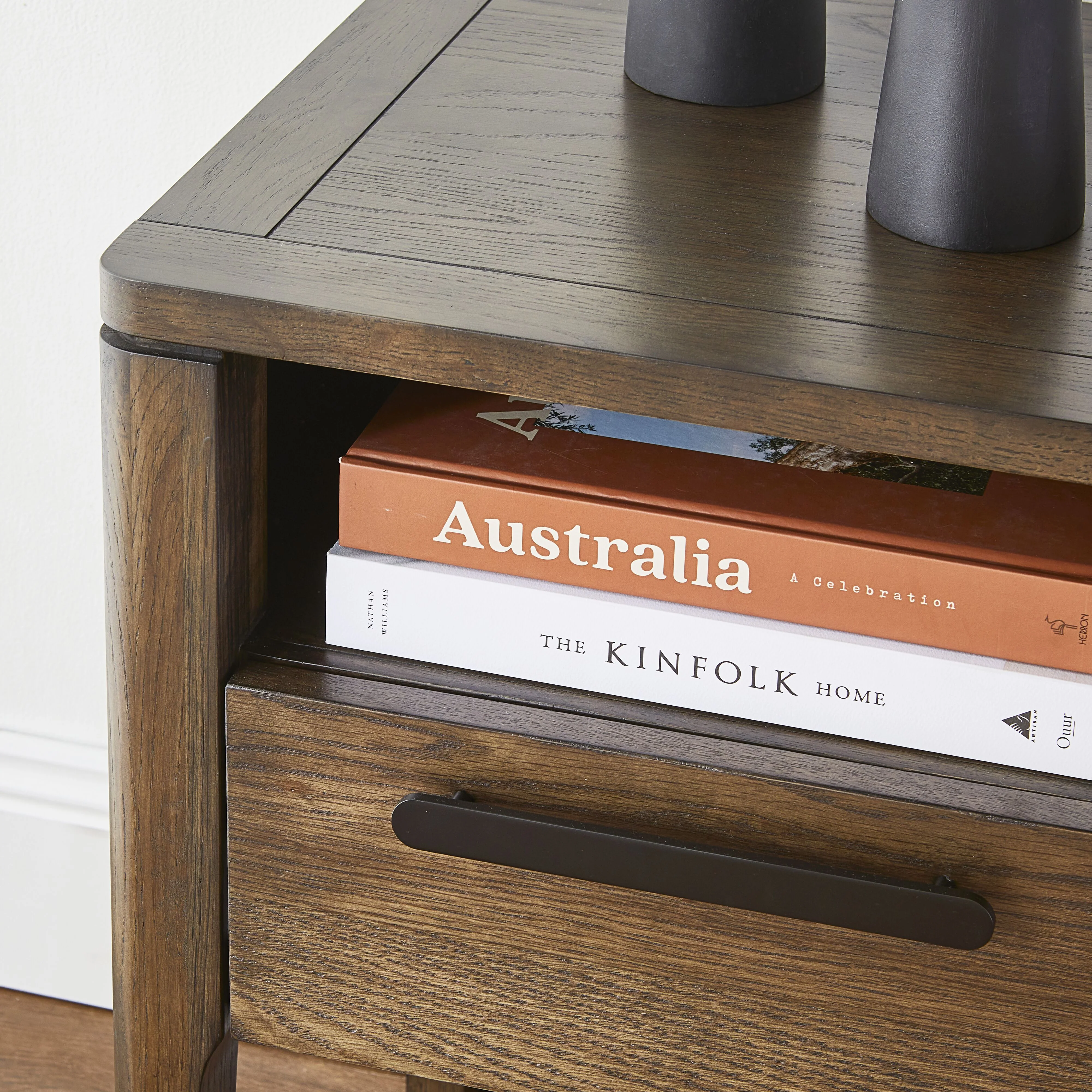 Oslo 1 Drawer Bedside Boco Oak - Image 7