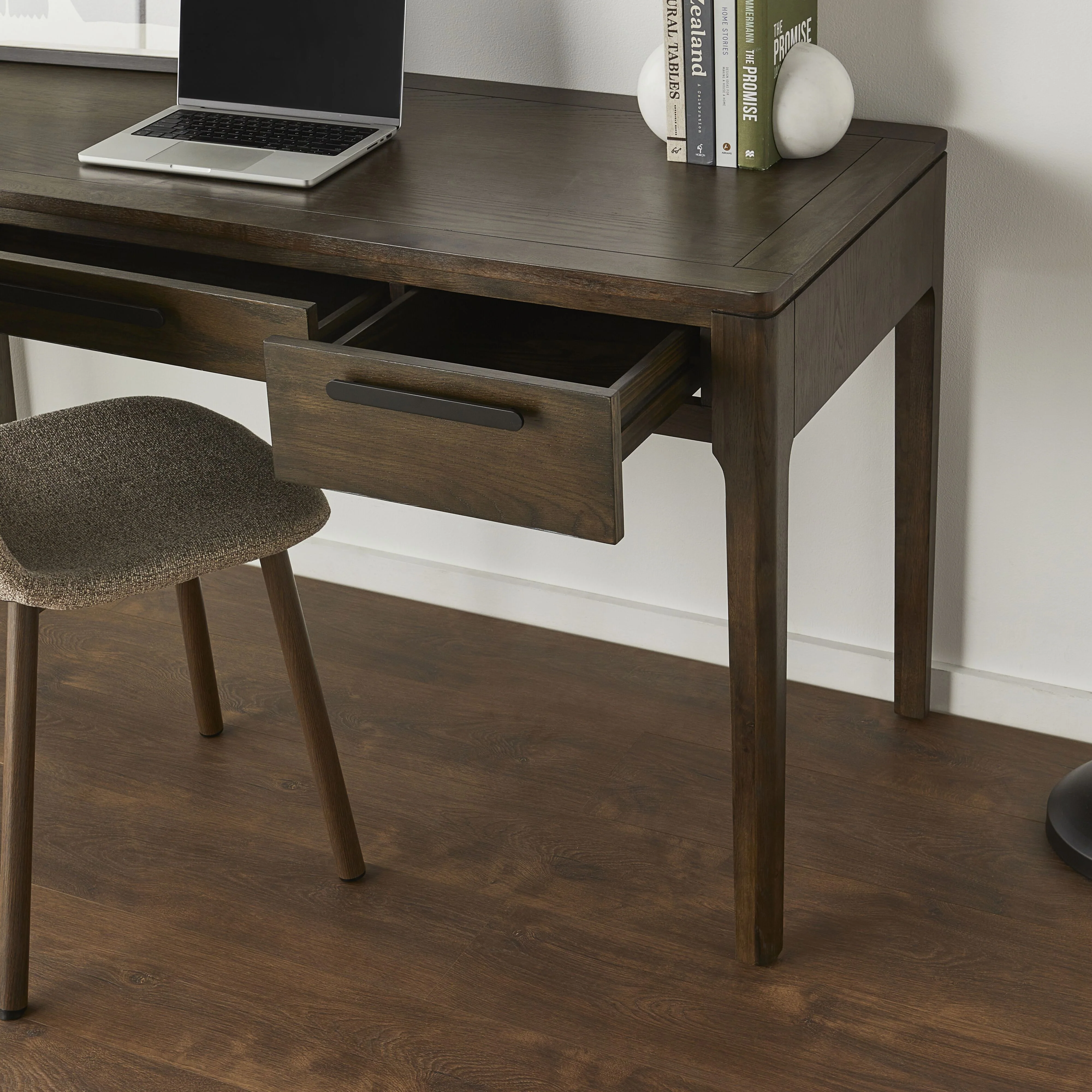 Oslo 3 Drawer Desk Boco Oak - Image 11