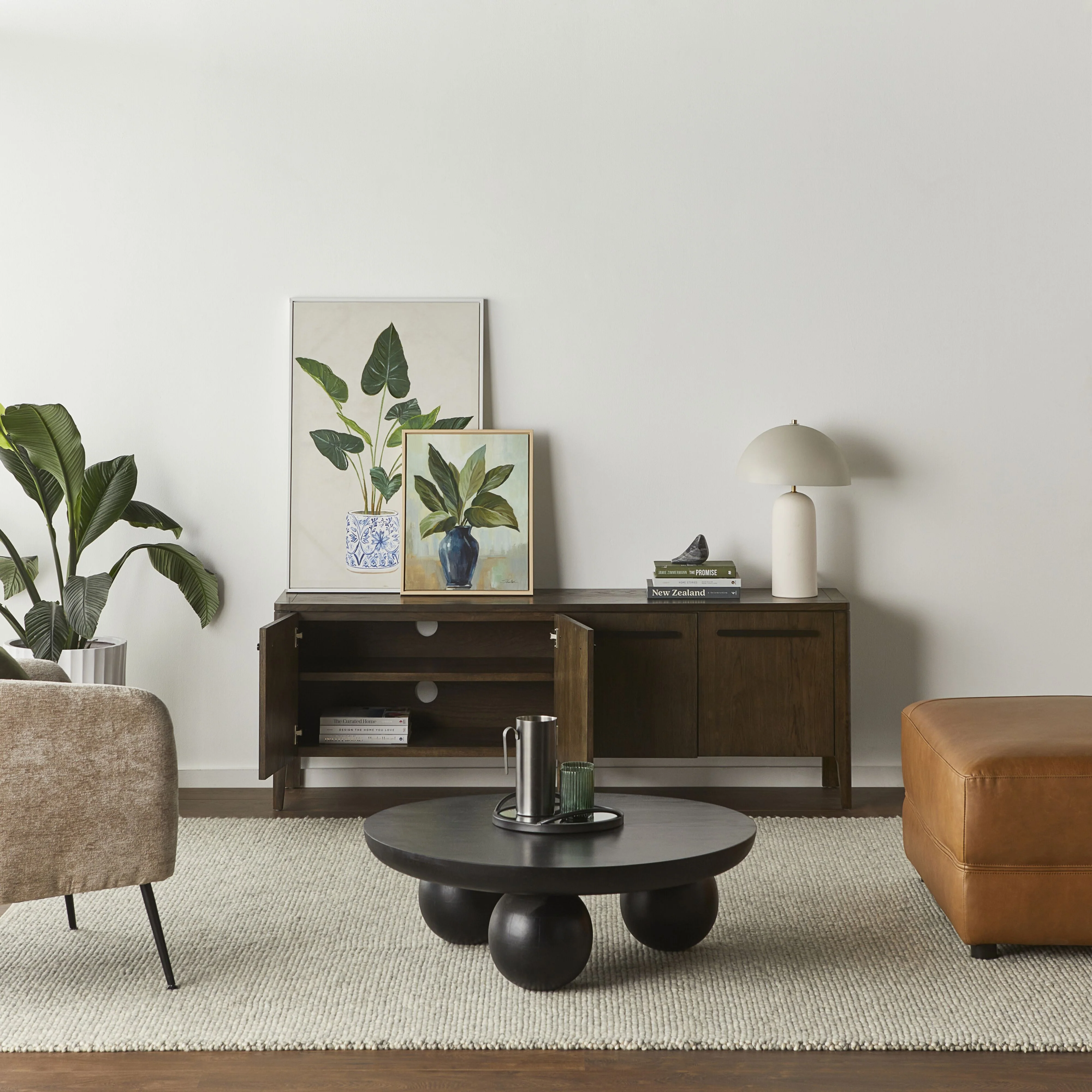 Oslo Low 170cm TV Unit Boco Oak - Image 10