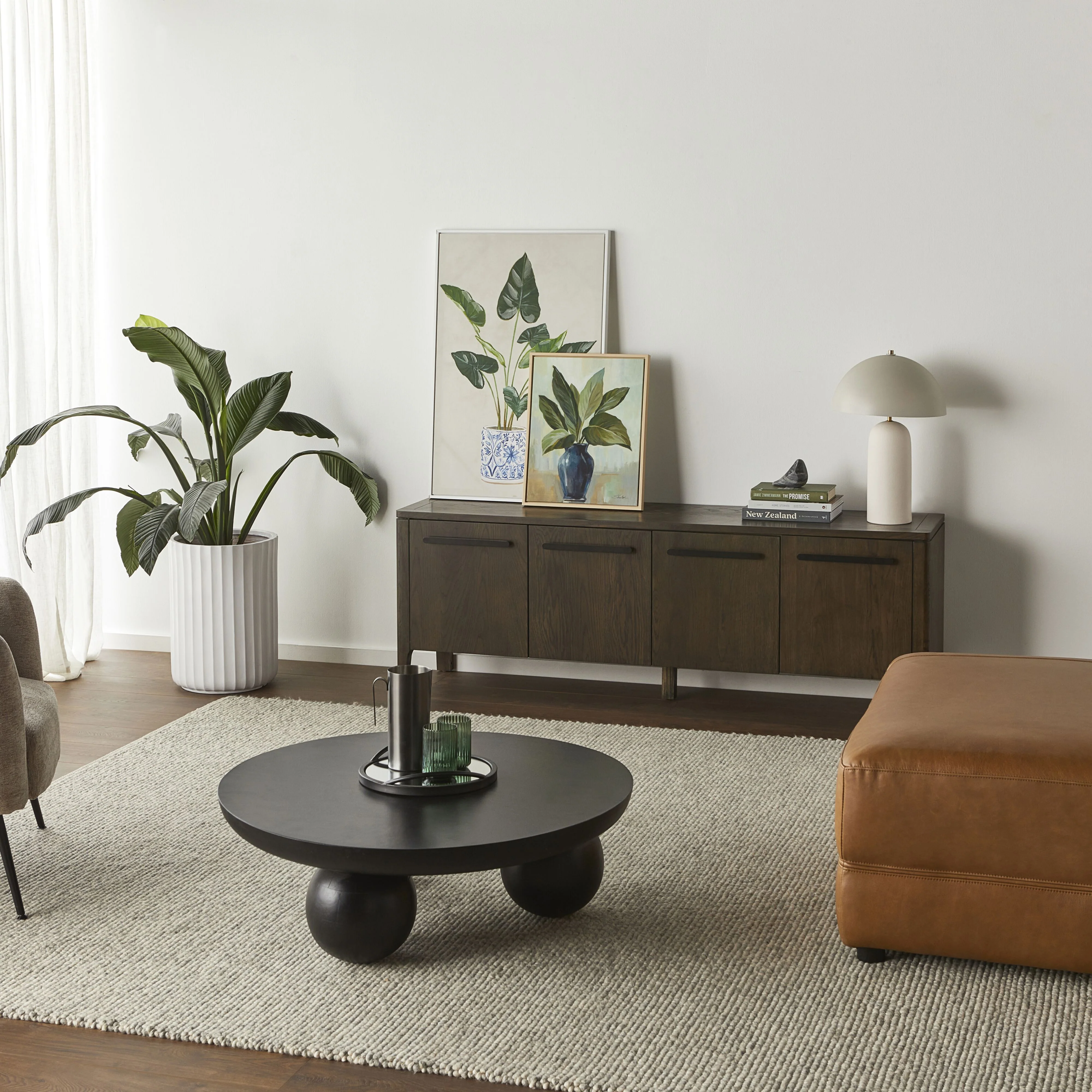 Oslo Low 170cm TV Unit Boco Oak - Image 9