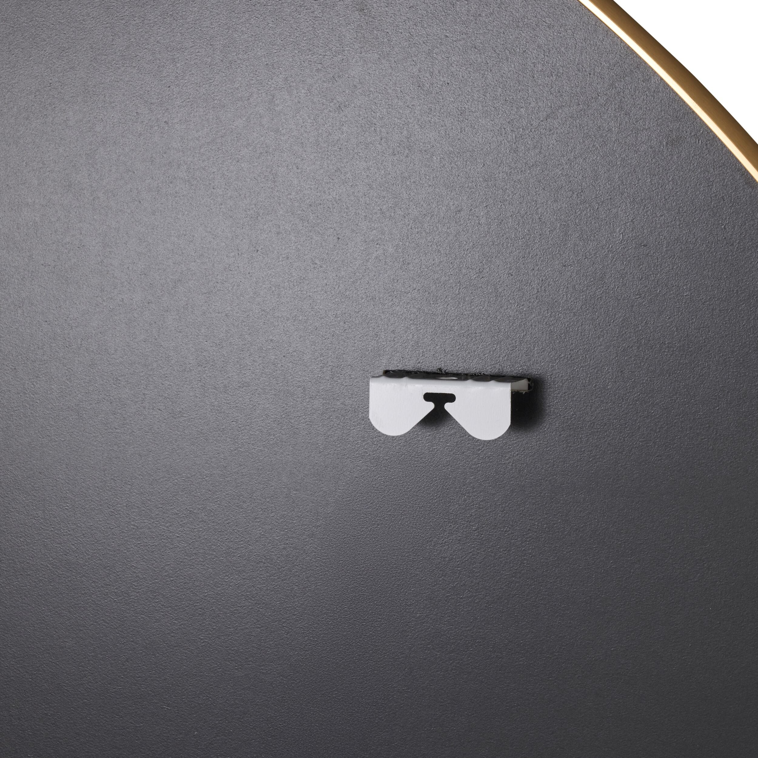 Ovale Arch Mirror 100x150cm Brushed Brass - Image 4