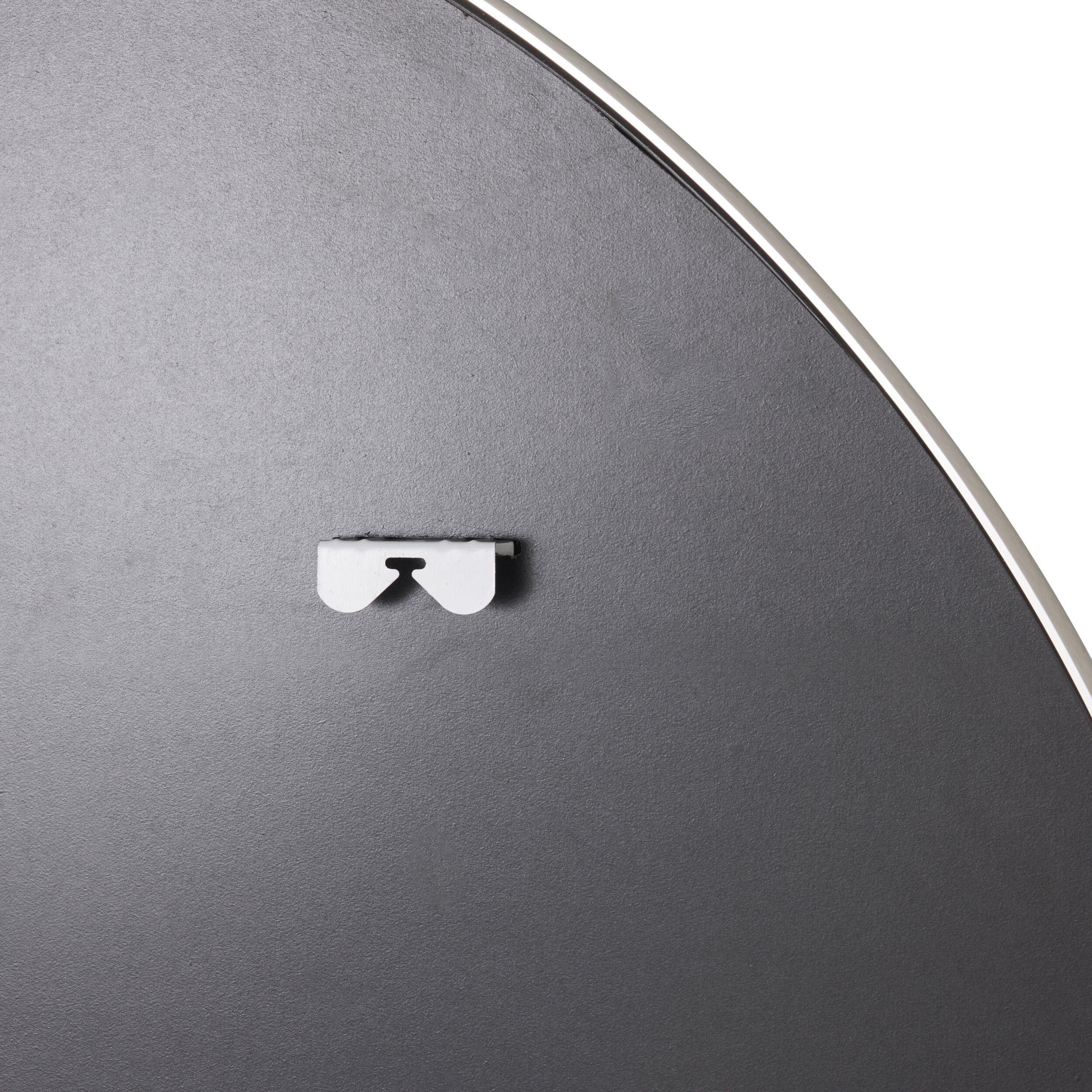 Ovale Arch Mirror 100x150cm Brushed Silver - Image 4