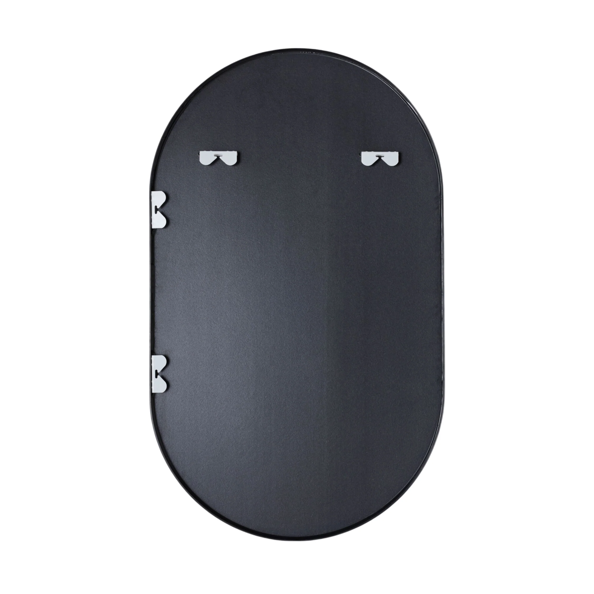 Ovale Mirror 100x60cm Matte Black - Image 3