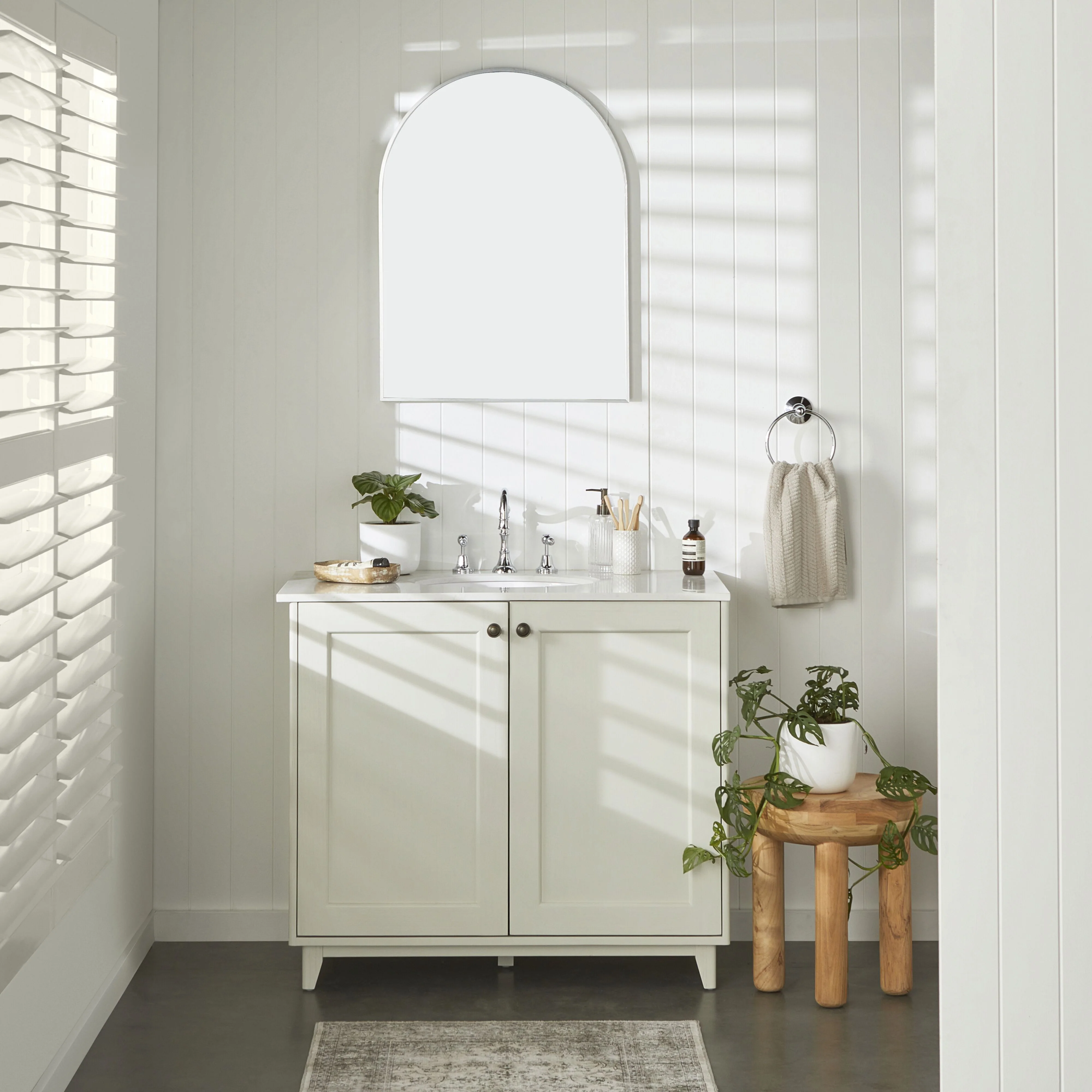 Ovale Mirror 80x60cm Brushed Silver - Image 6