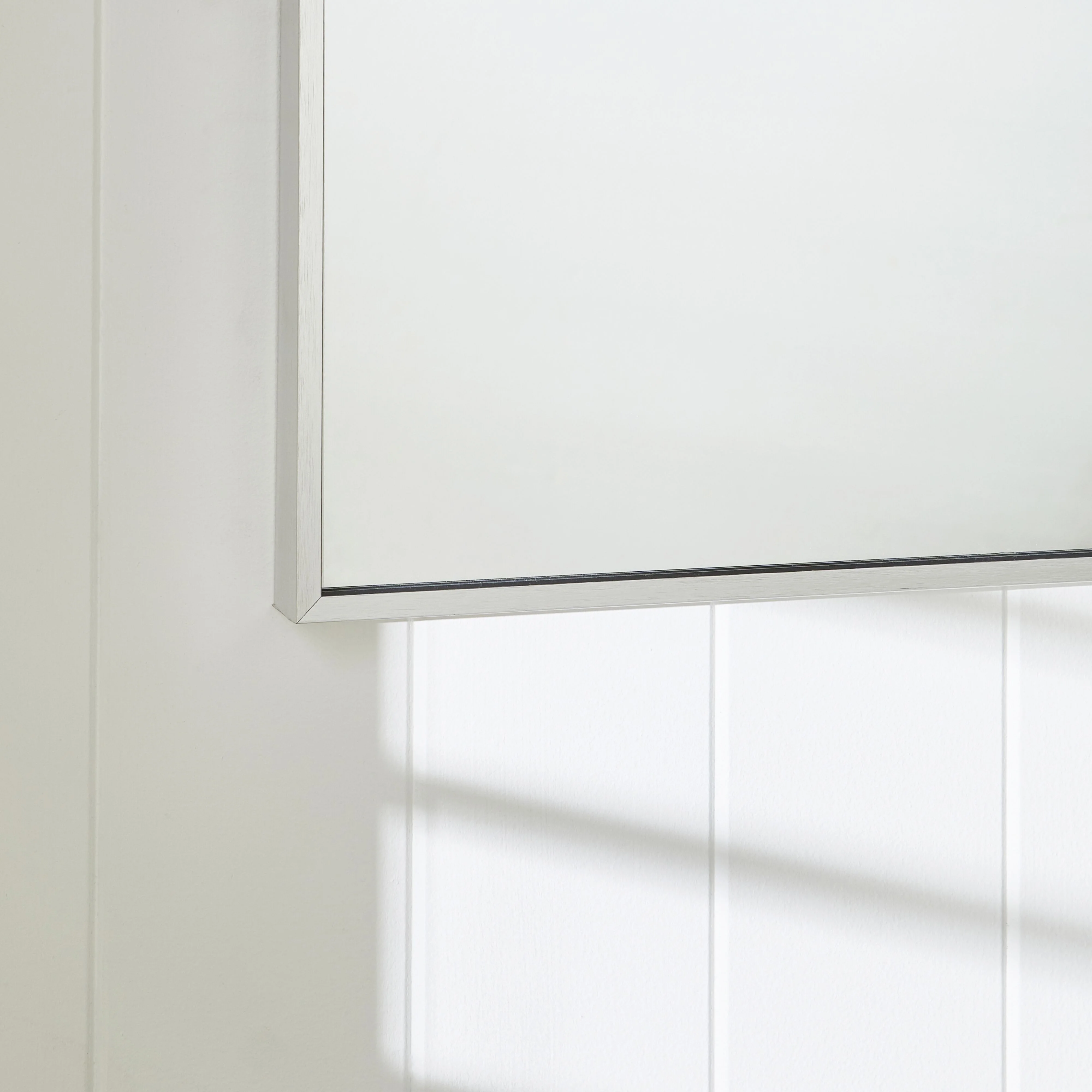Ovale Mirror 80x60cm Brushed Silver - Image 7