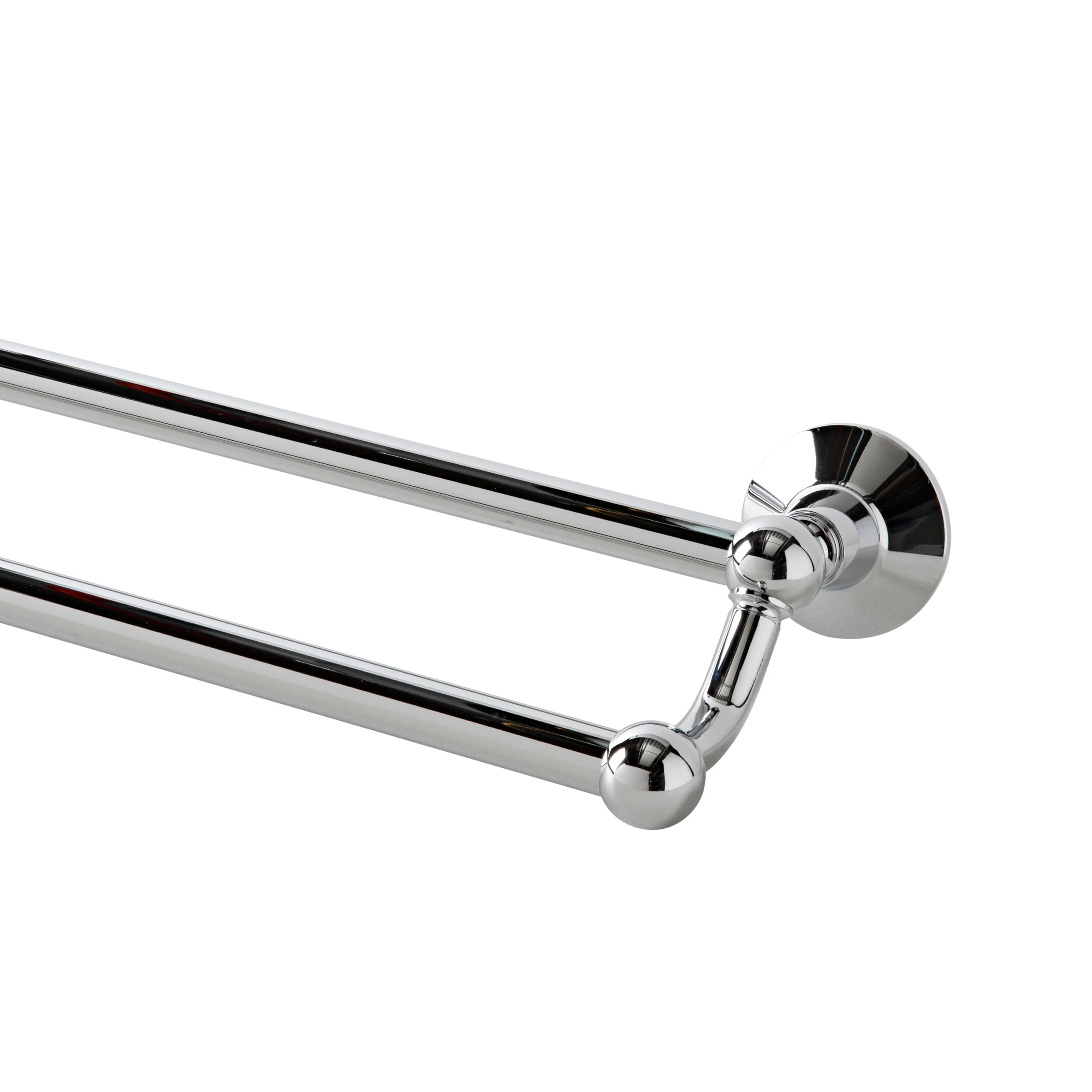Oxford Double Towel Rail 900mm Chrome - Image 2