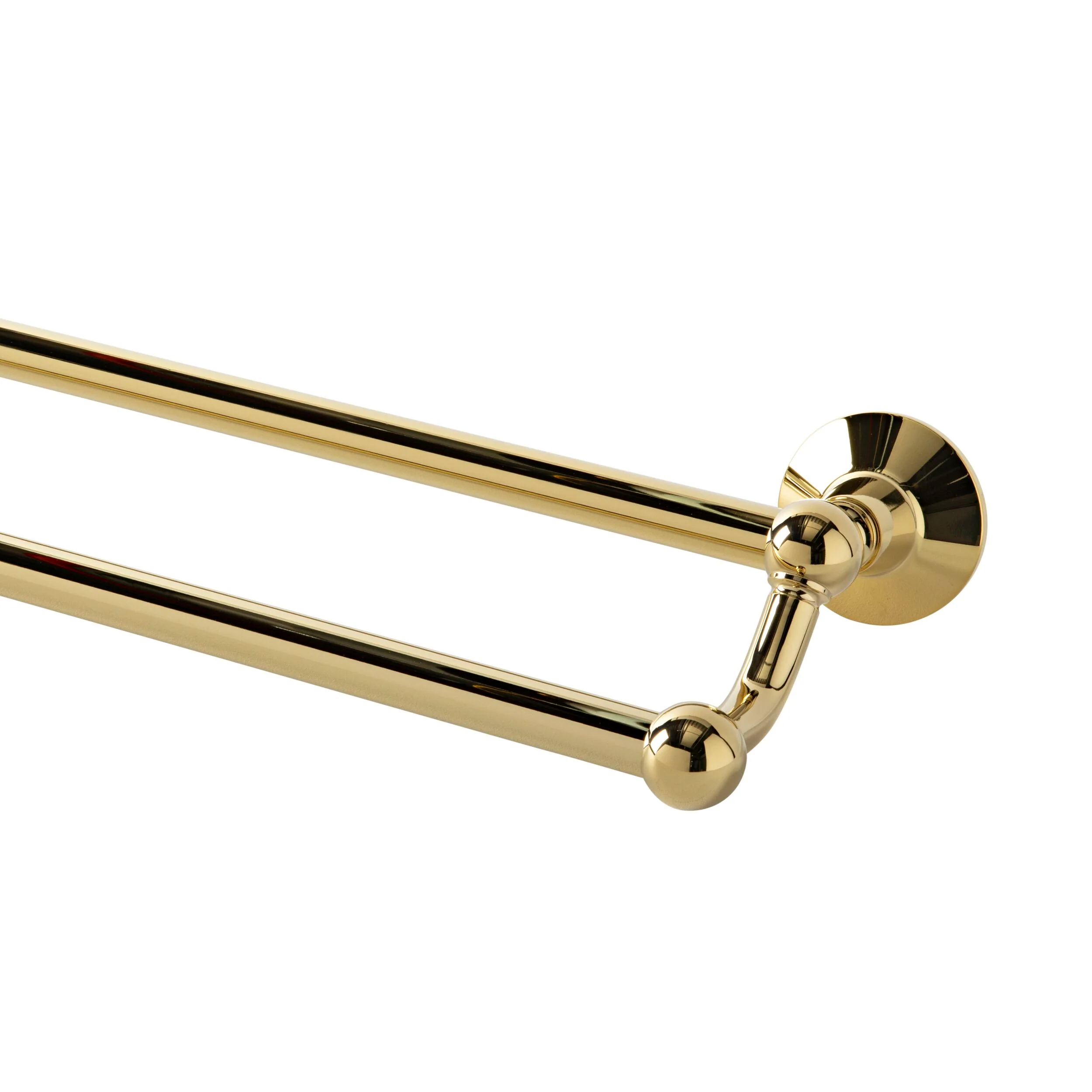 Oxford Double Towel Rail 900mm PVD - Image 2