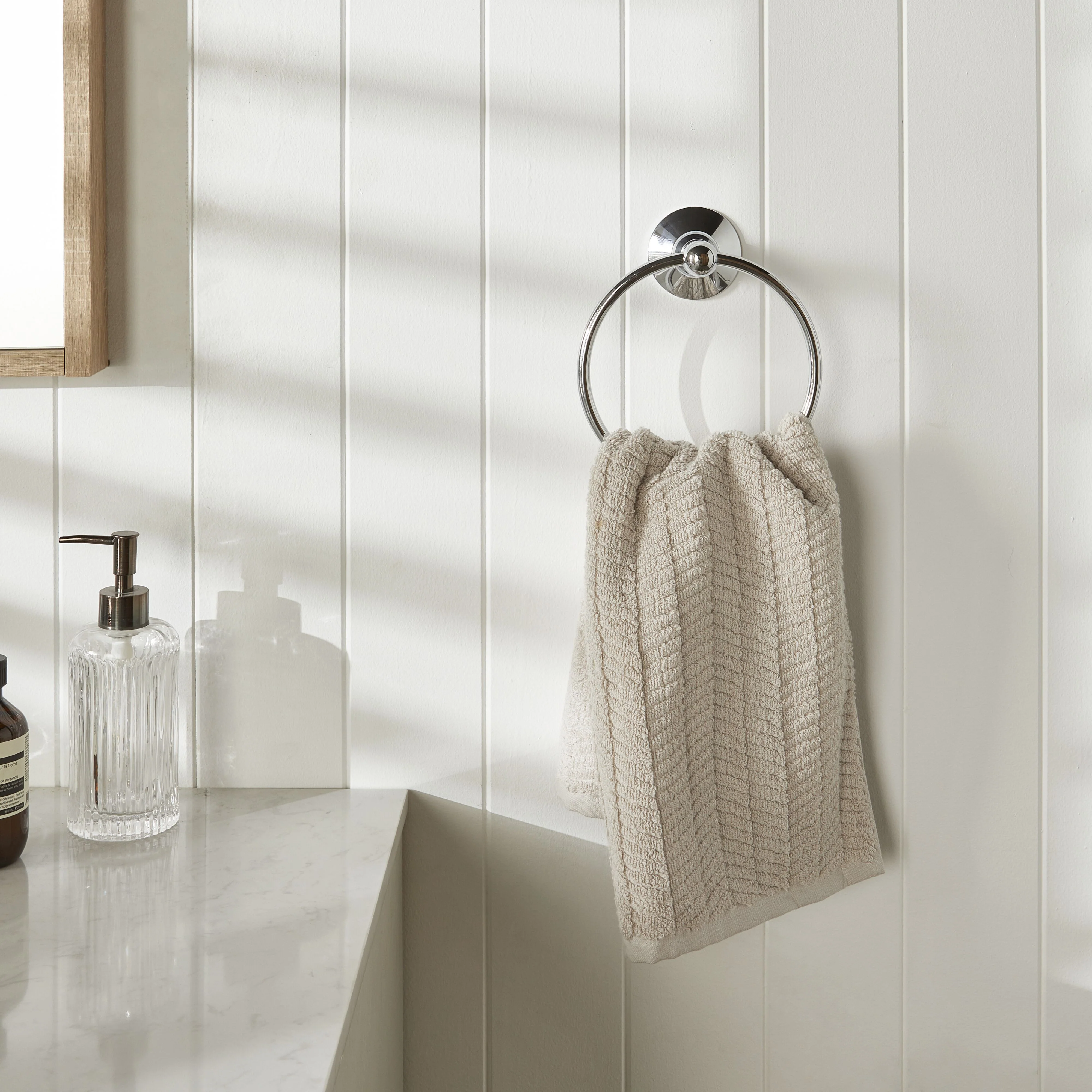 Oxford Guest Towel Ring Chrome - Image 7