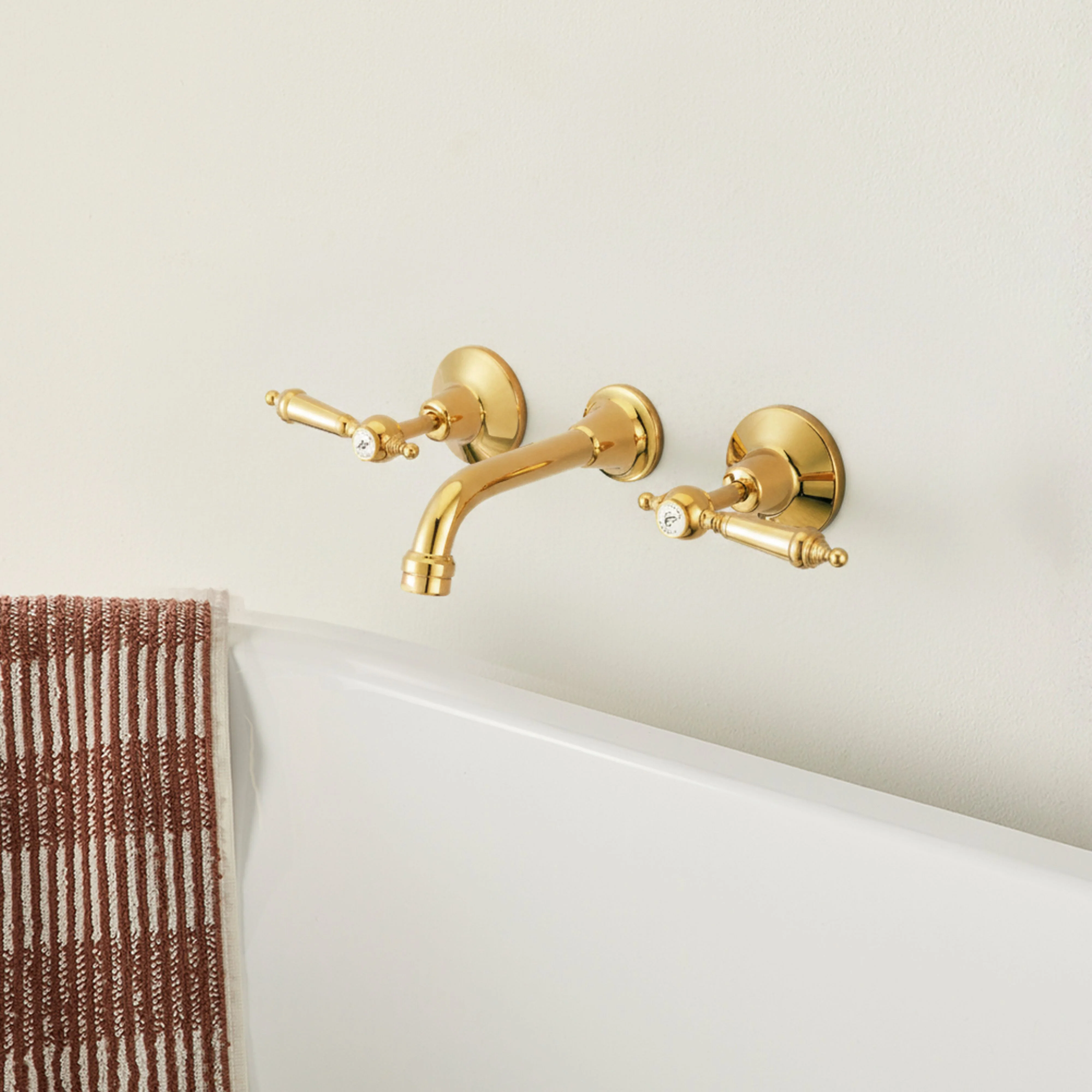Oxford Lever Bath Set 160mm PVD - Image 3