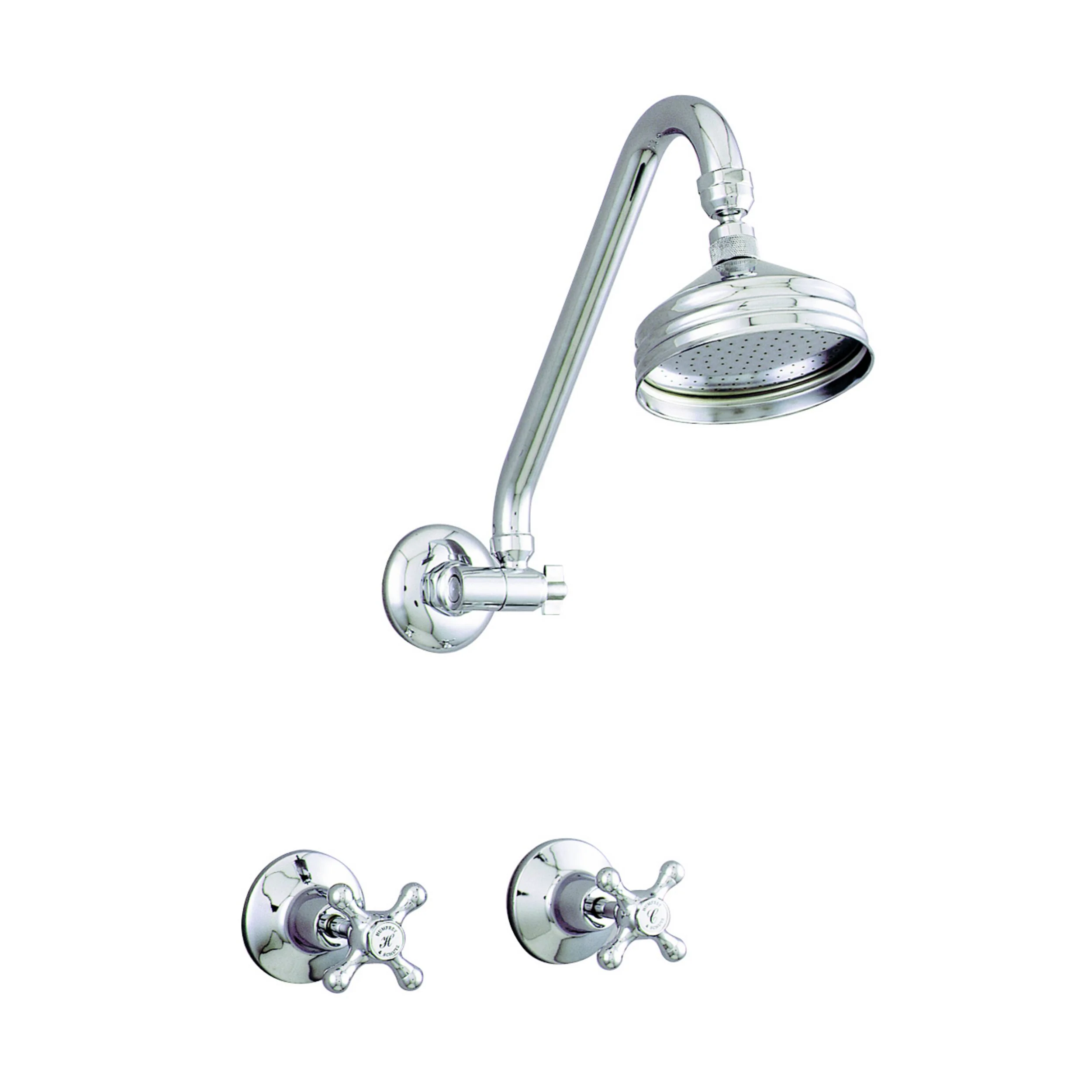 Oxford Shower Set Chrome - Image 2