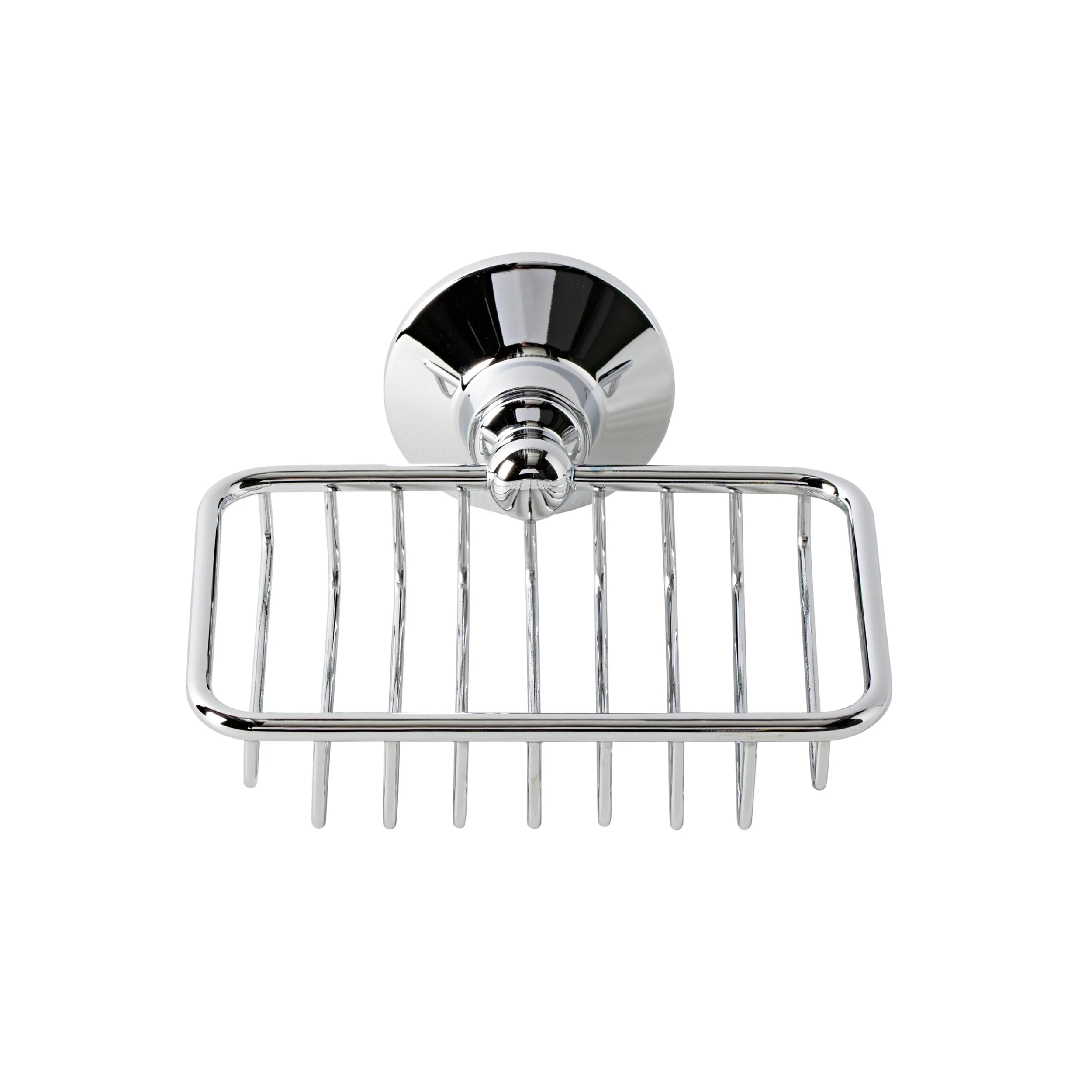 Oxford Soap Basket Chrome - Image 2
