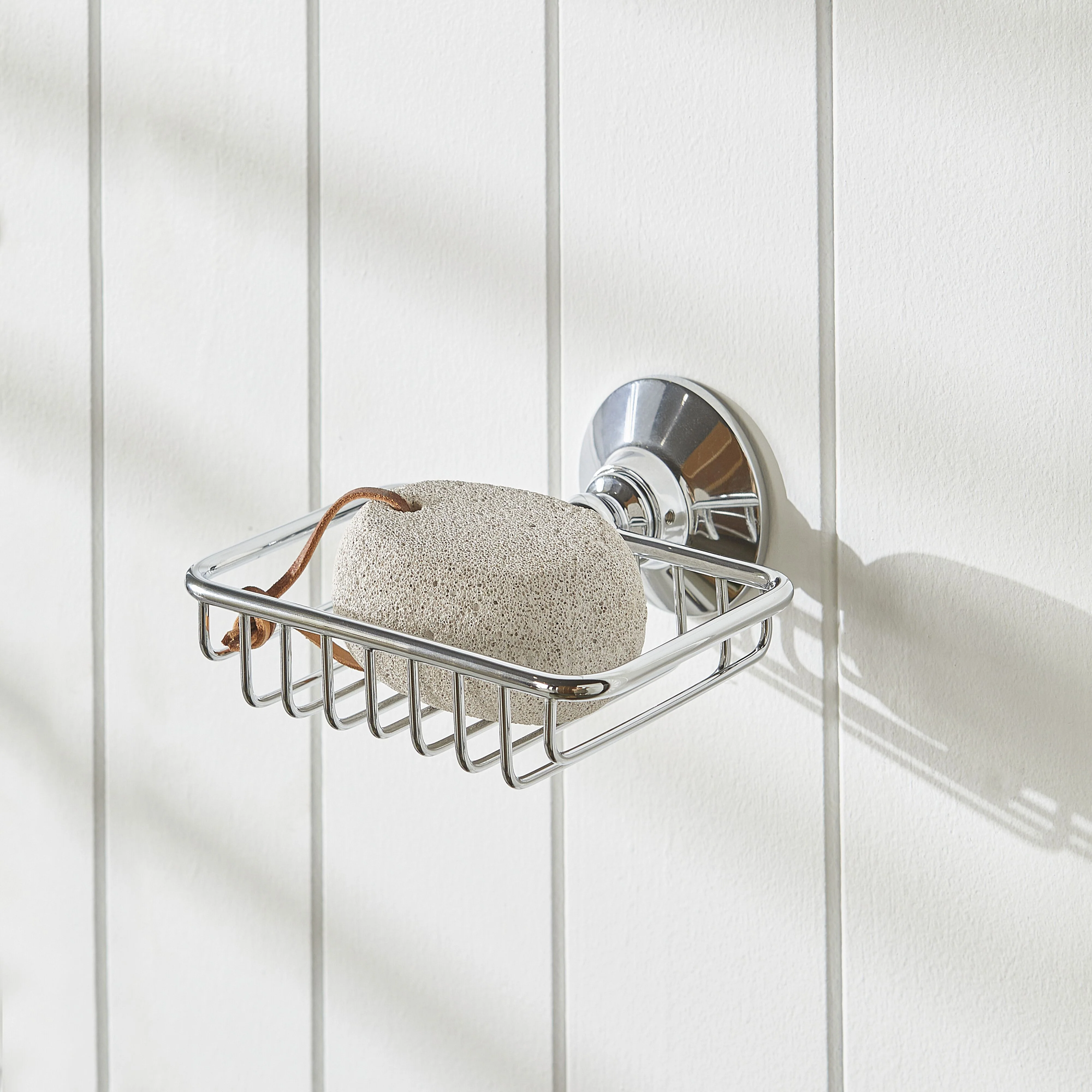 Oxford Soap Basket Chrome - Image 3