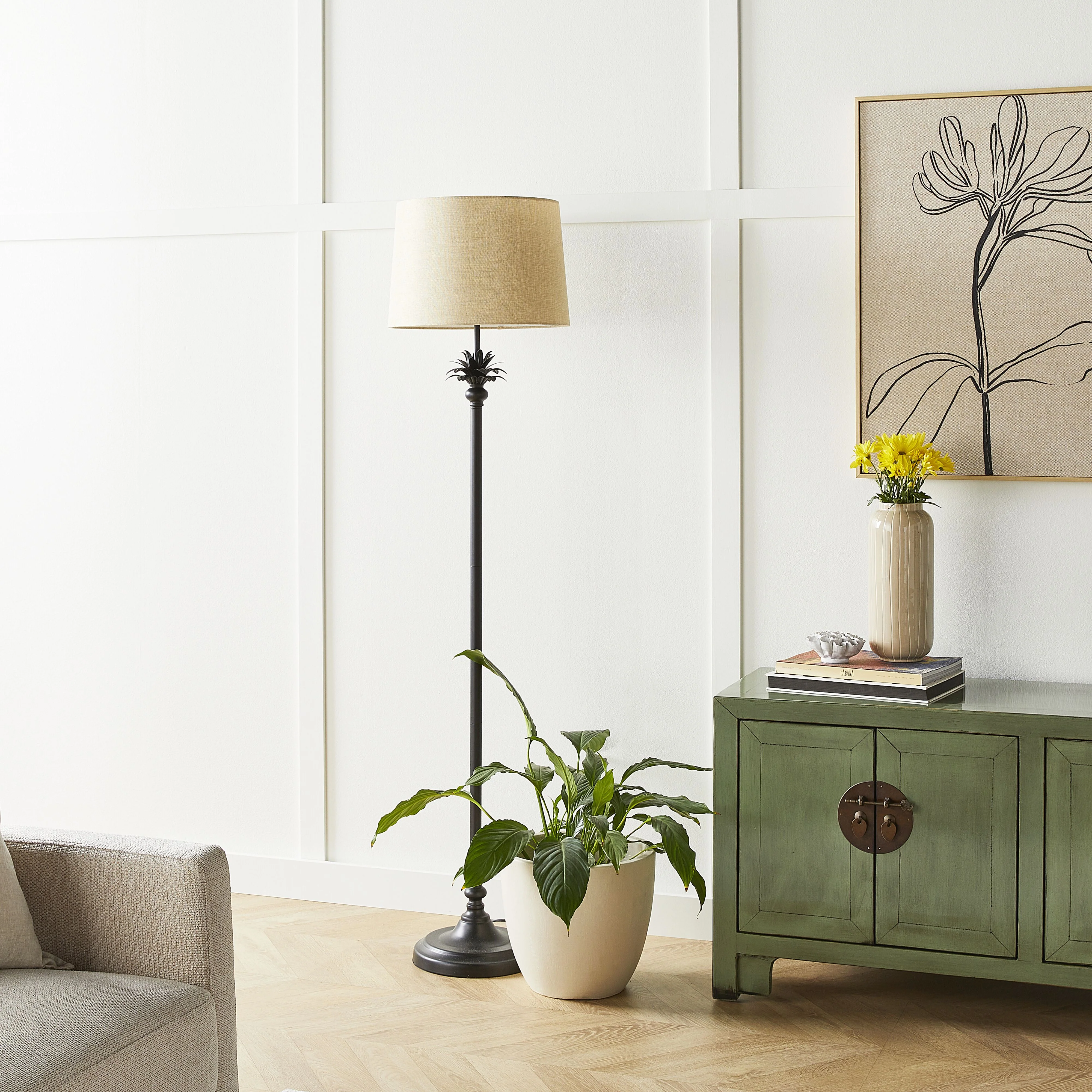 Palm Floor Lamp 165cm - Image 4