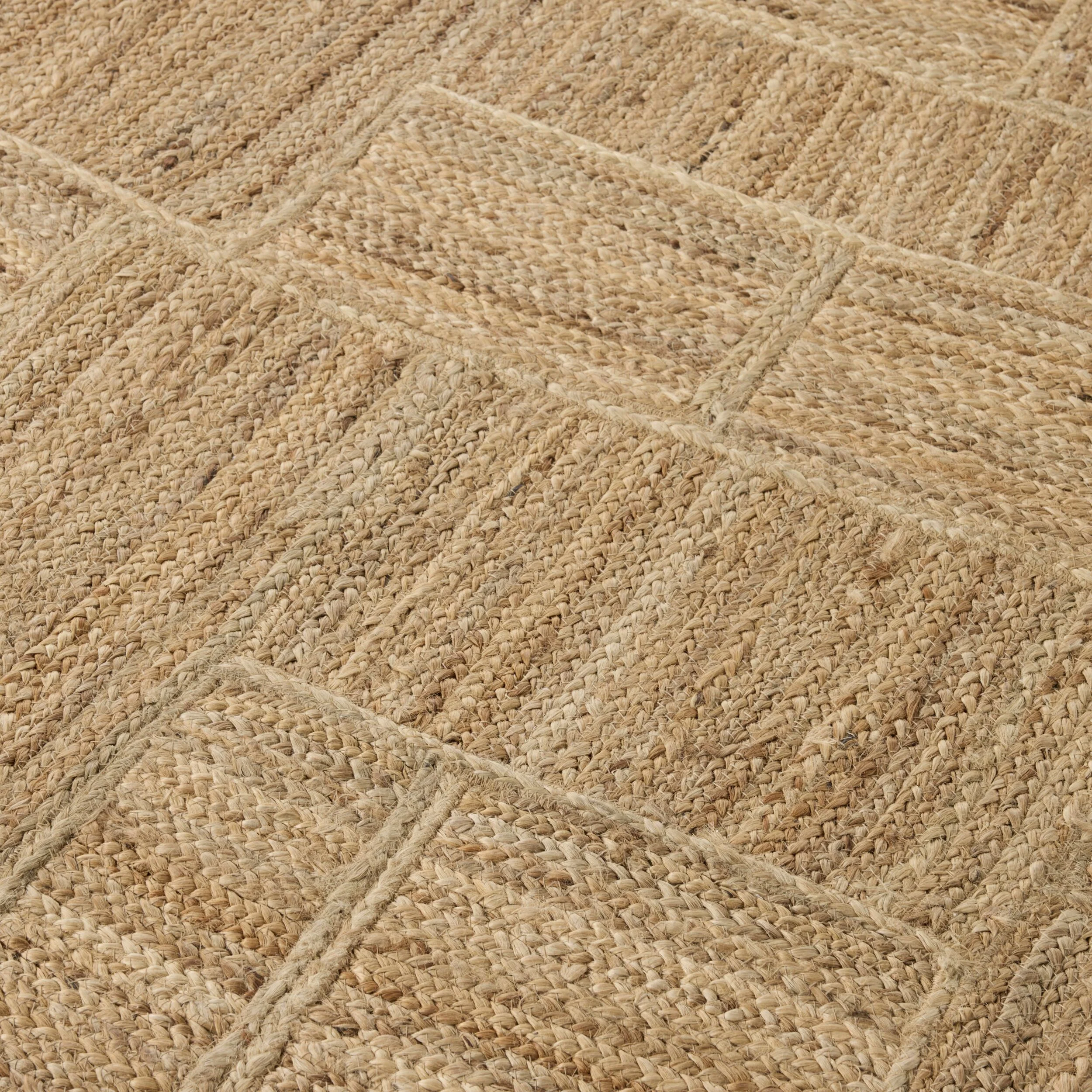 Palma Basket Weave Jute Rug 150x240cm - Image 2