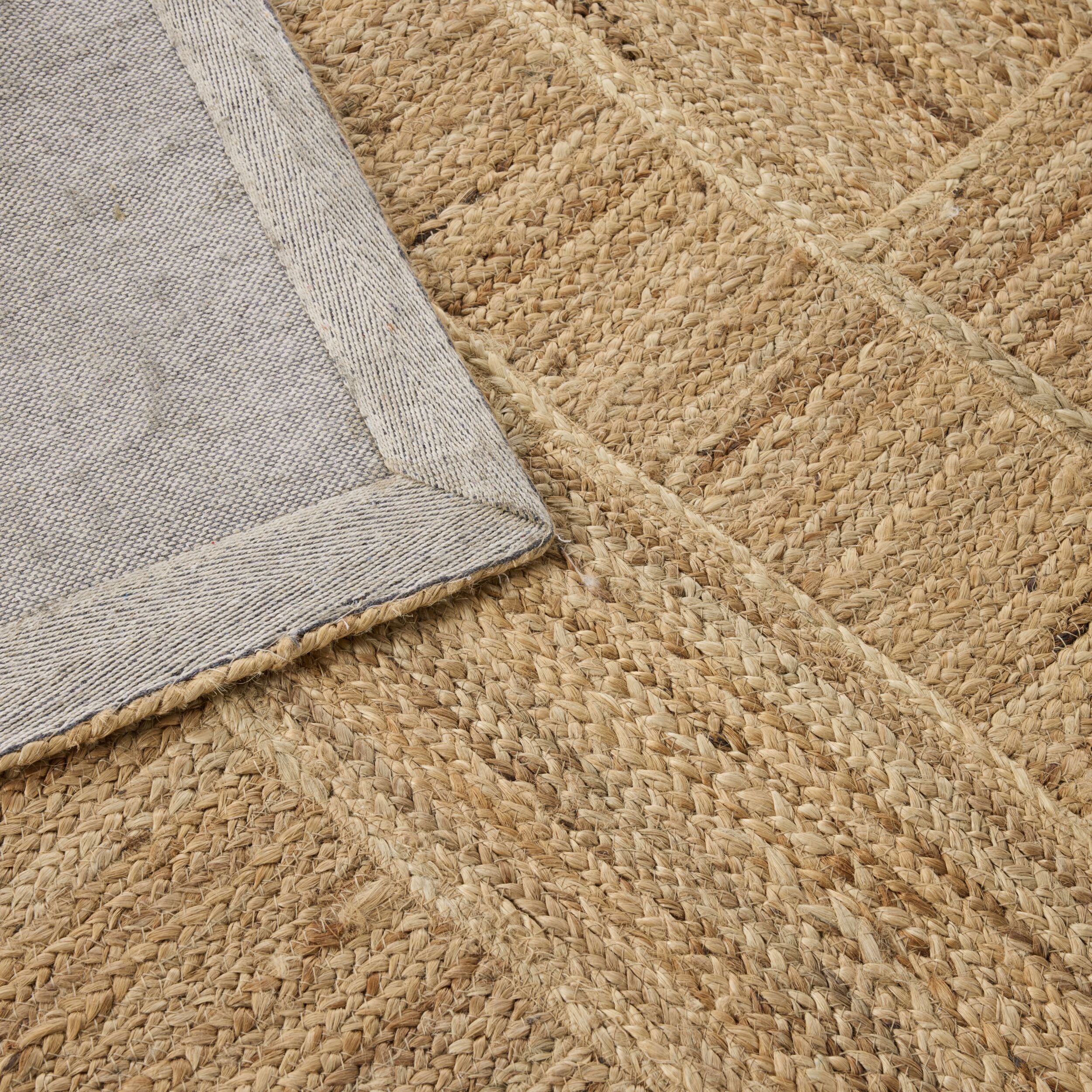 Palma Basket Weave Jute Rug 150x240cm - Image 3