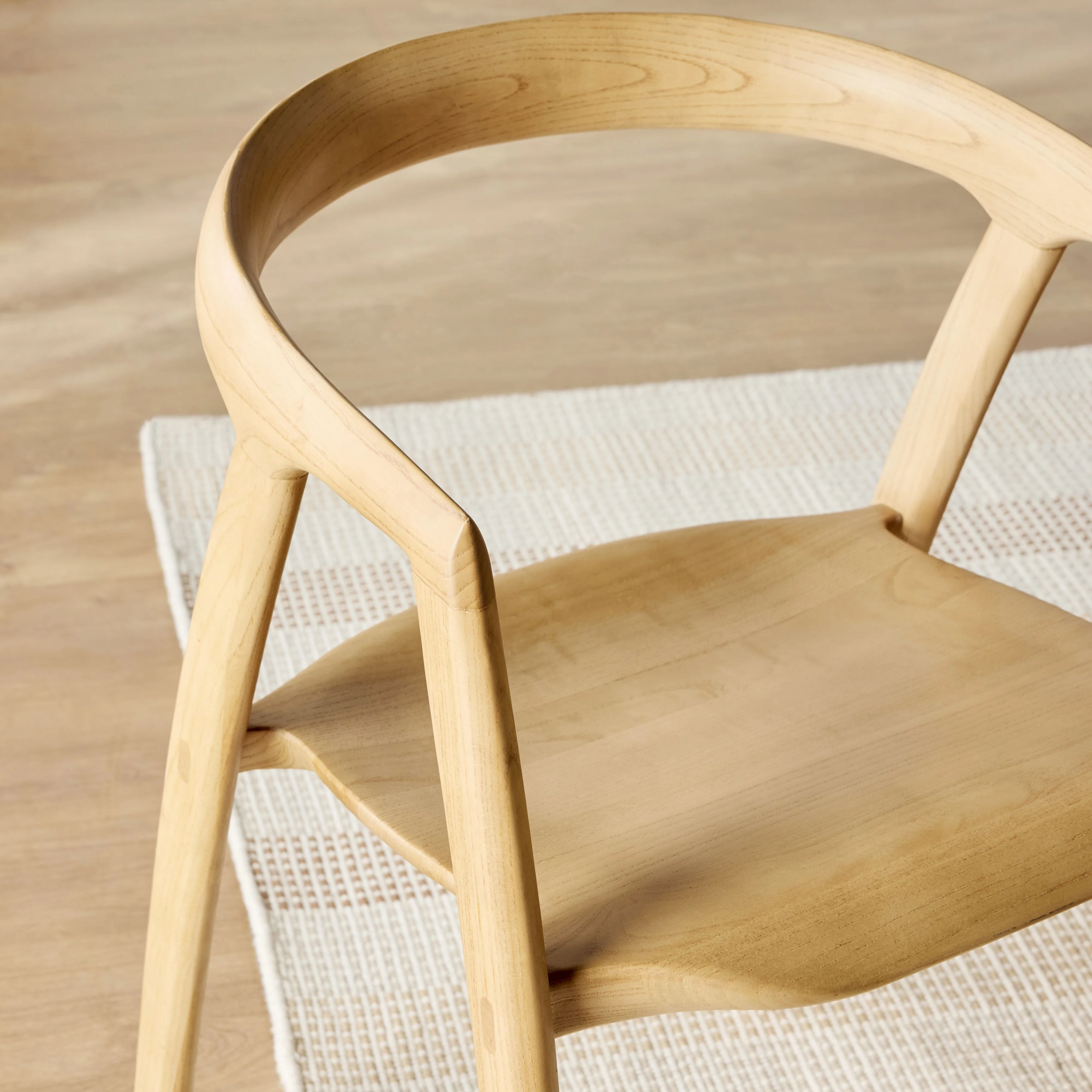 Palmer Dining Chair Natural Oak - Image 8