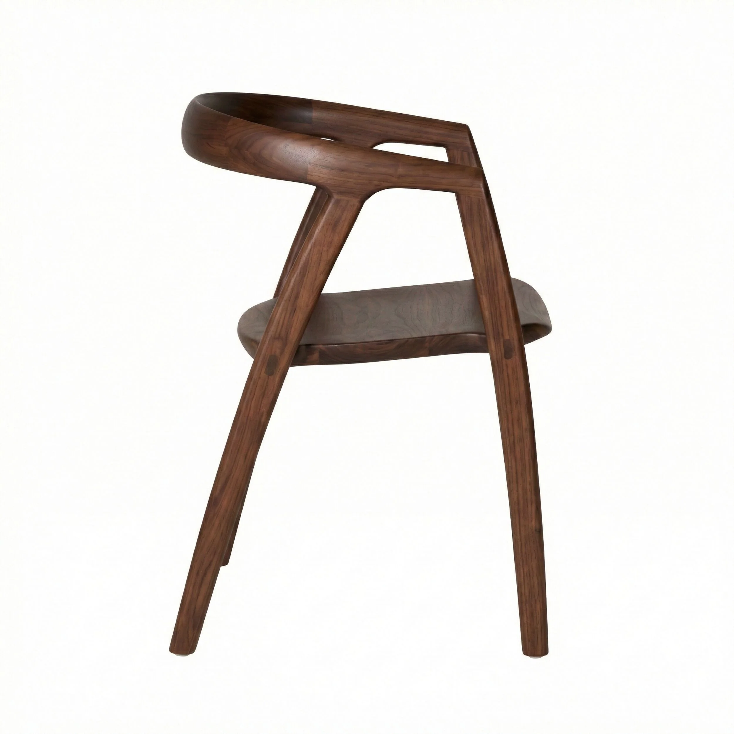 Palmer Dining Chair Walnut - Image 3