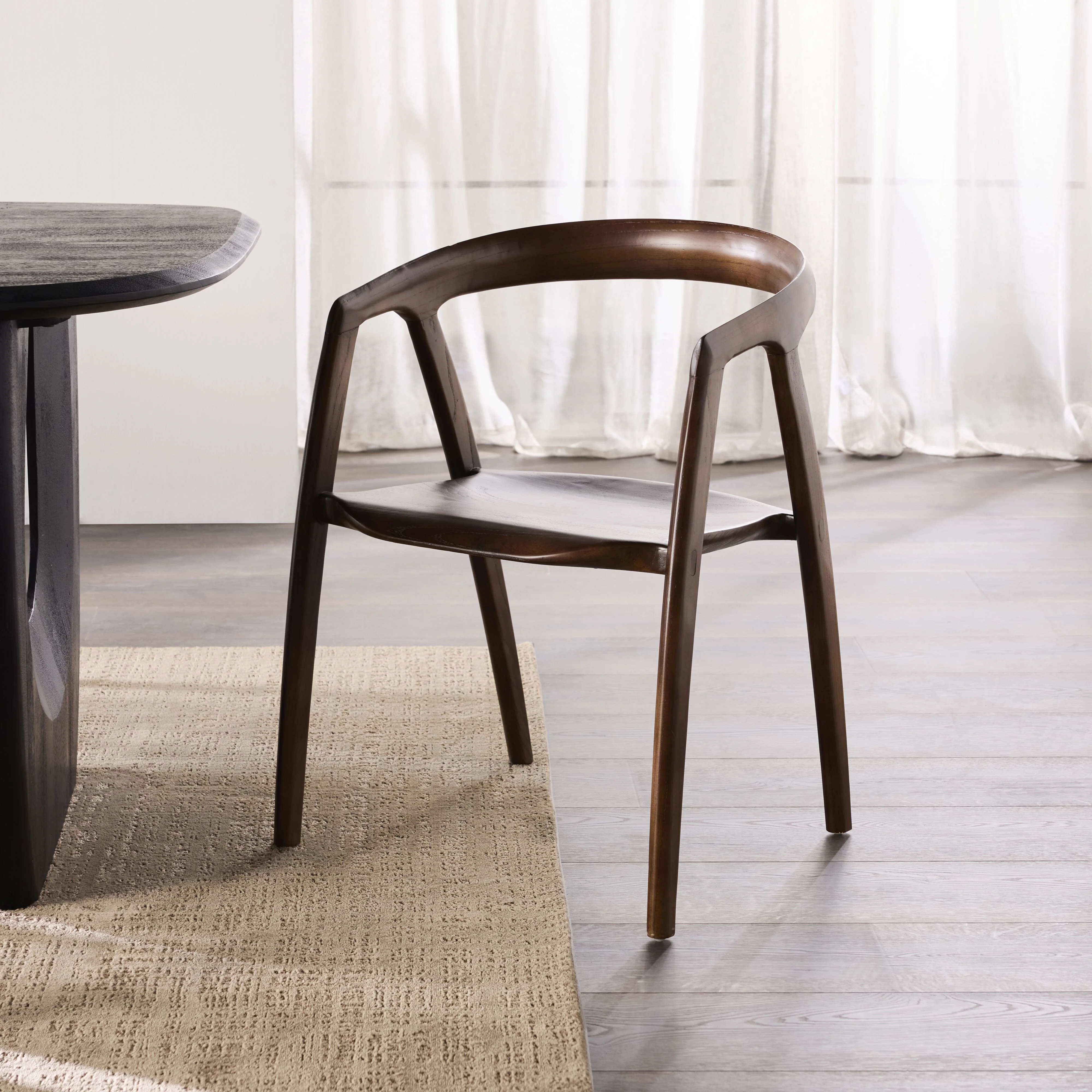 Palmer Dining Chair Walnut - Image 6